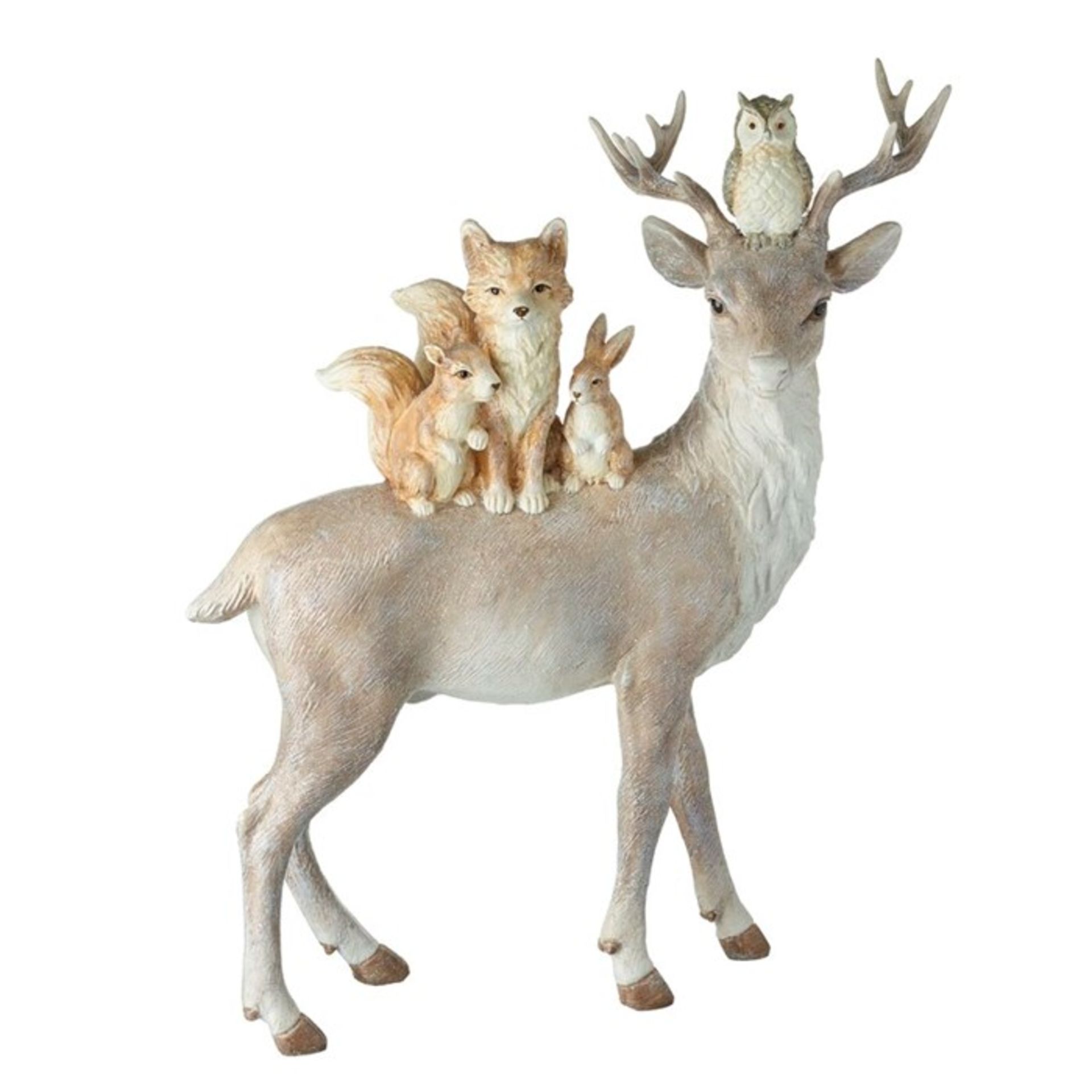 The Seasonal Aisle, Deer with Woodland Friends - RRP £101.99 (GCFZ3475 - 16852/25) 4J