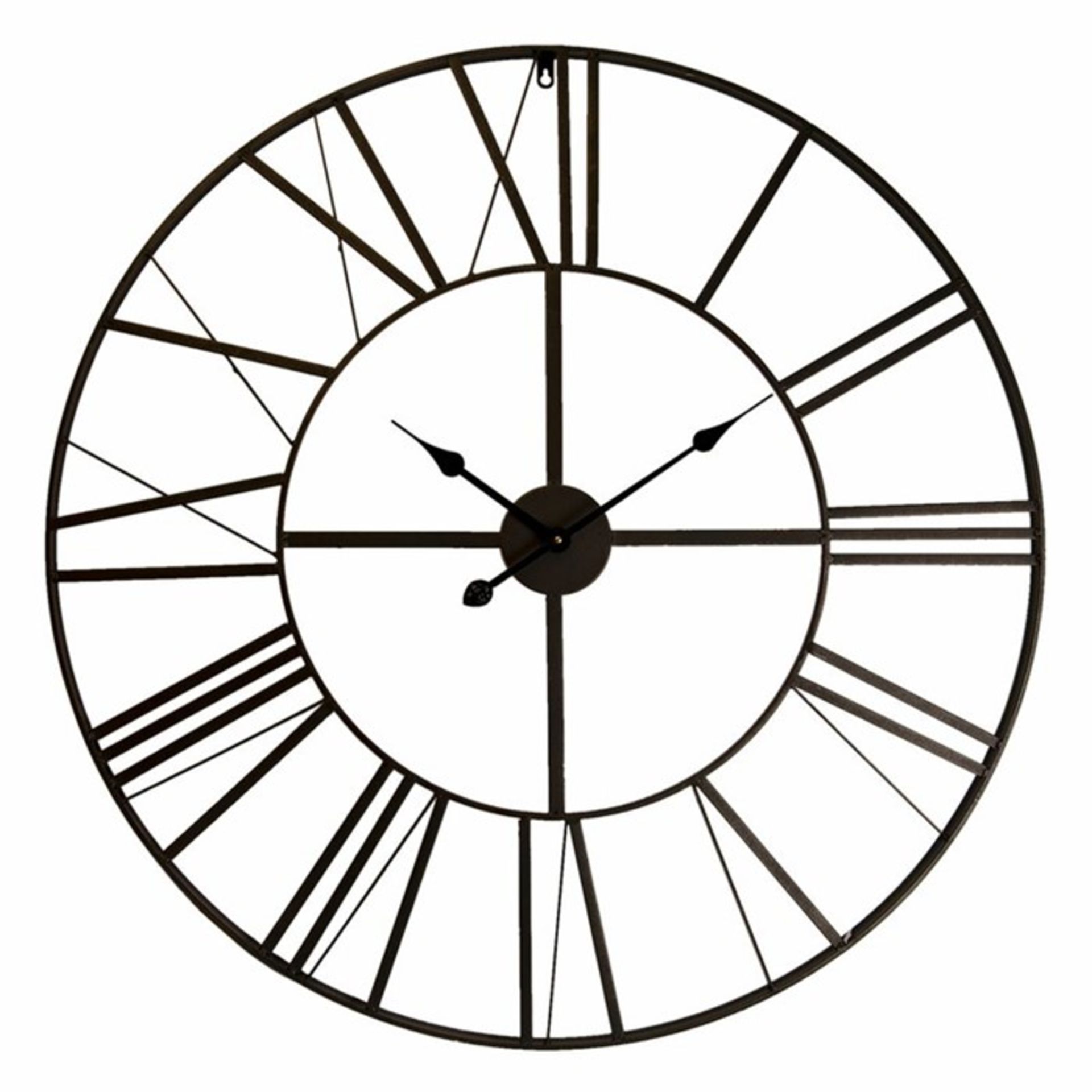 August Grove, Gustave Clock 60cm - RRP £74.99 (CLYF1149 - 18240/36) 1D