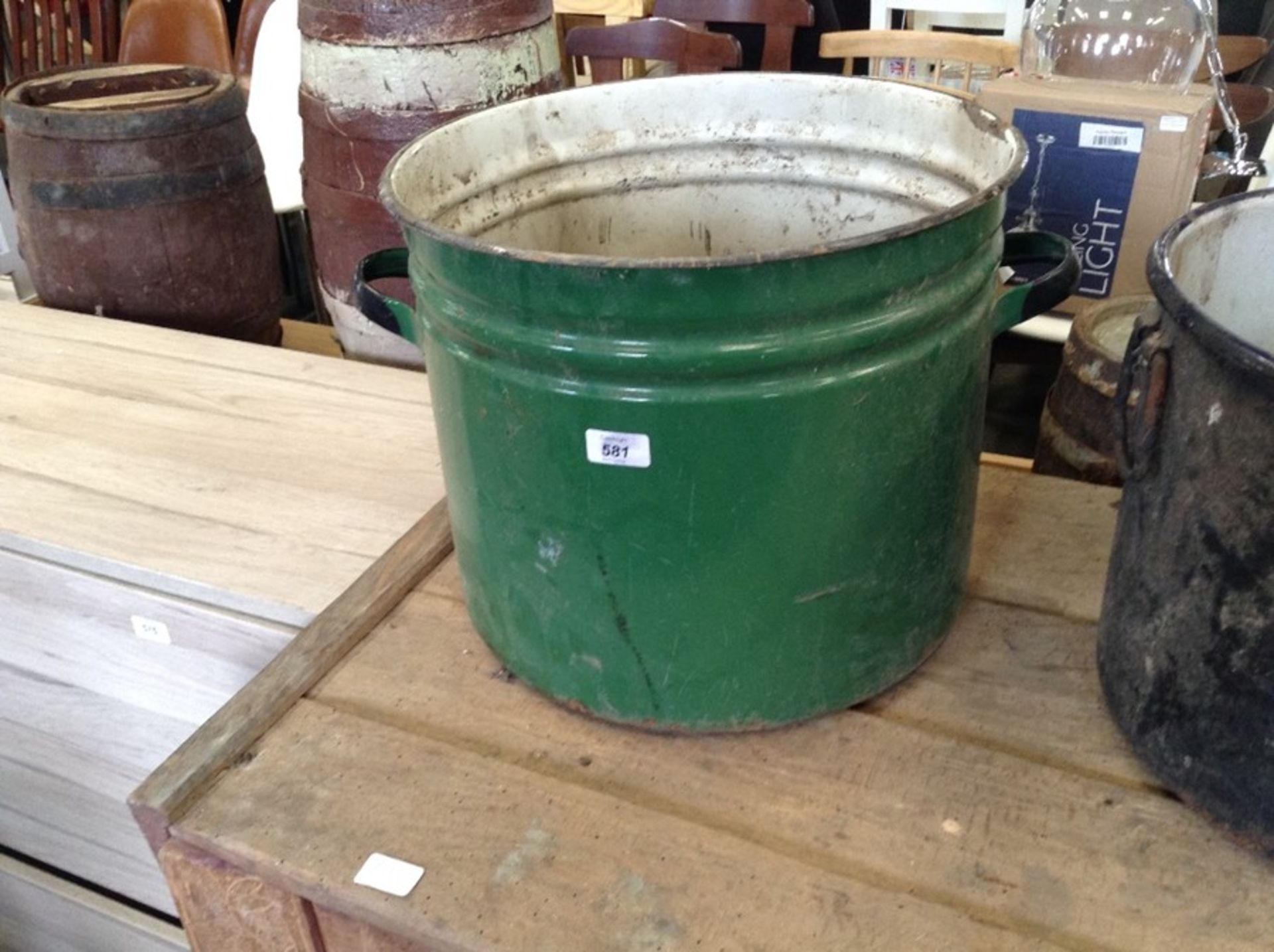 LARGE COOKING POT - Image 2 of 3
