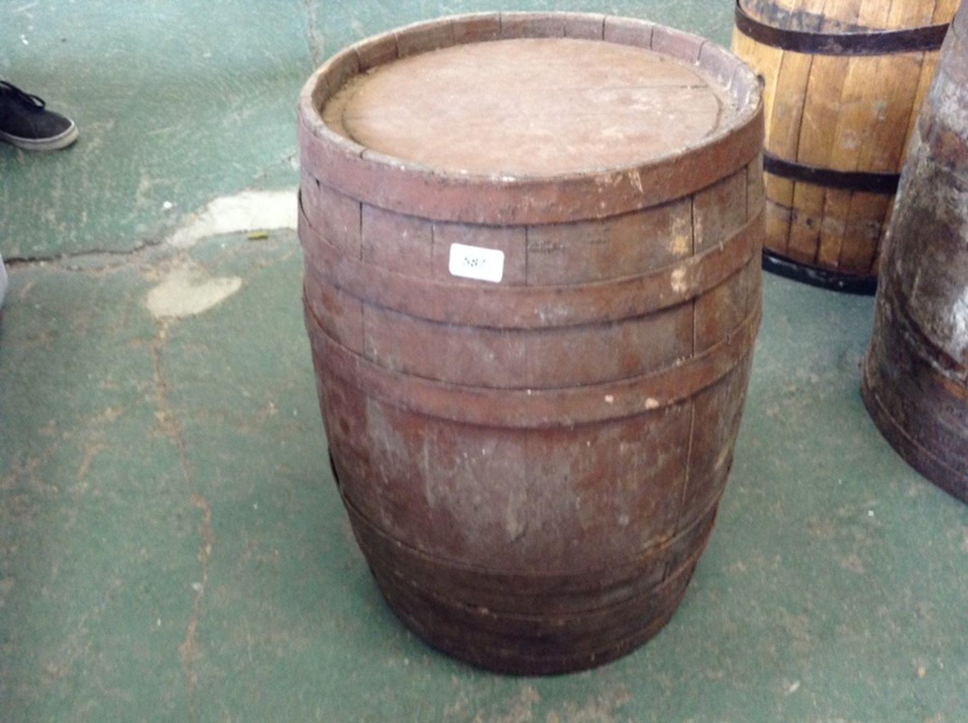 WOODEN BARREL