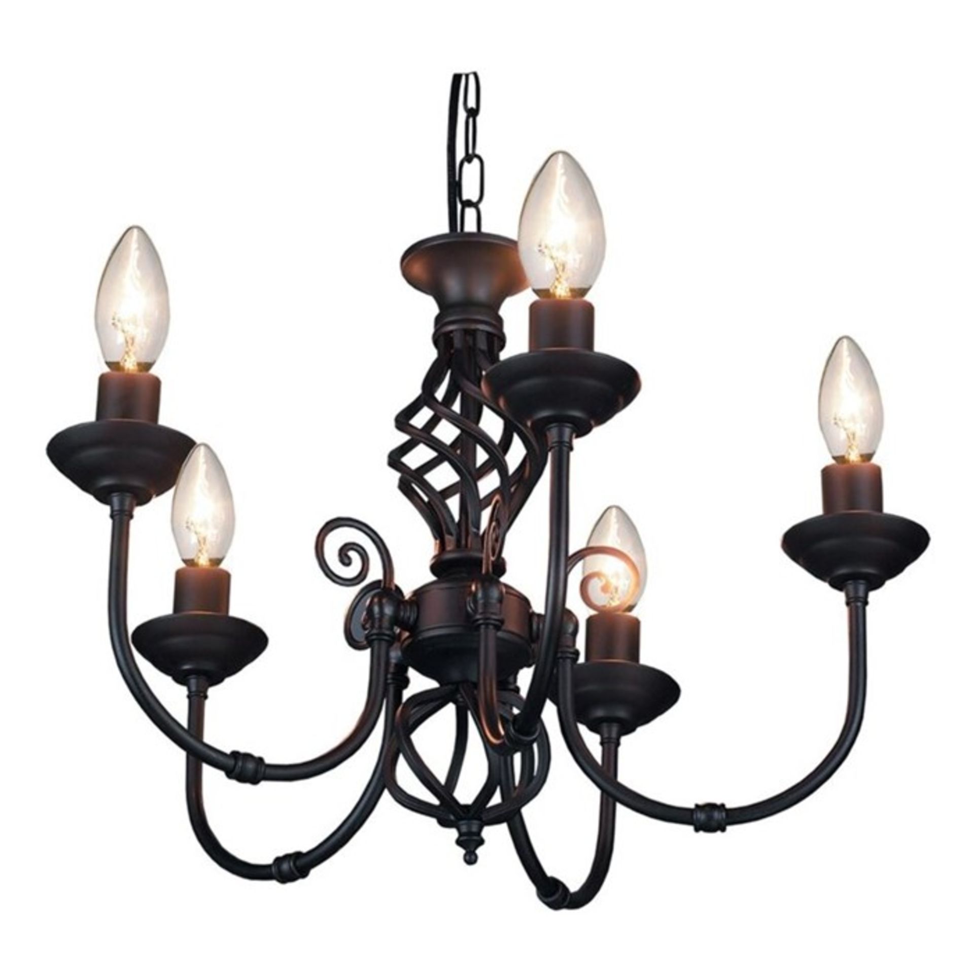 Laurel Foundry, Correll 5-Light Candle Style Chandelier - RRP £52.99 (HJMF1284 - 15429/29) 5F