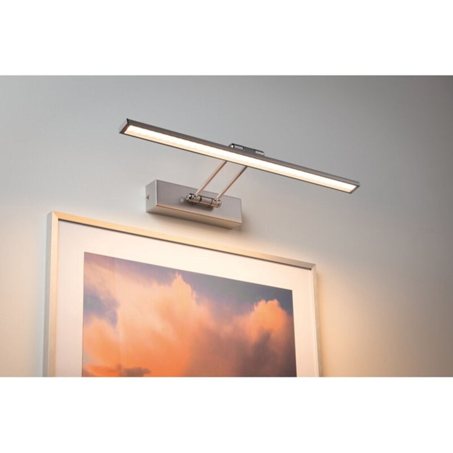 Metro Lane, Neville 1-Light LED Picture Light (29X19CM) - RRP £74.99 (OBXC1419 - 15429/27) 5F