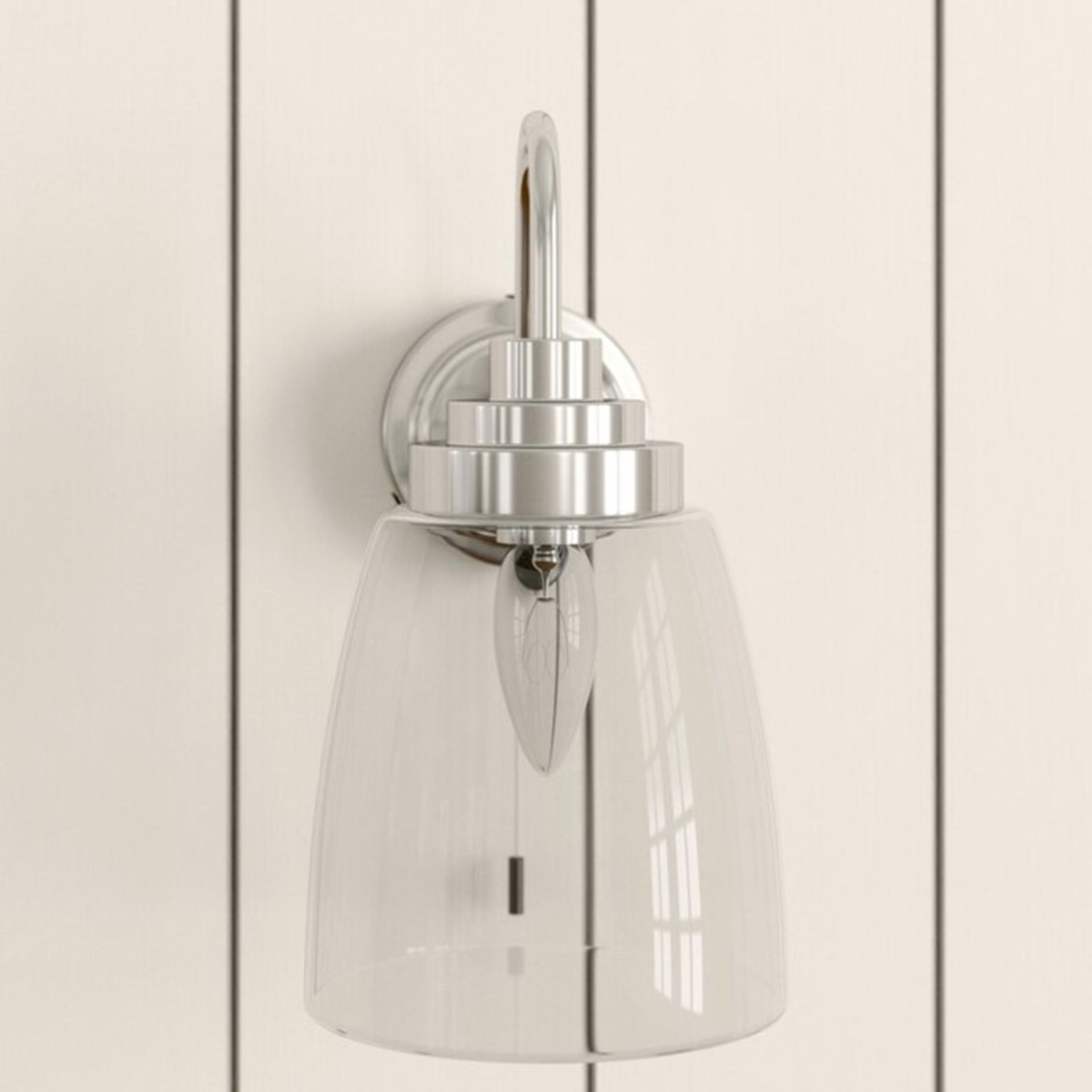 Marlow Home Co., Farragut 1-Light Wall Light - RRP £63.99 (UEL10076 - 15429/23) 6D