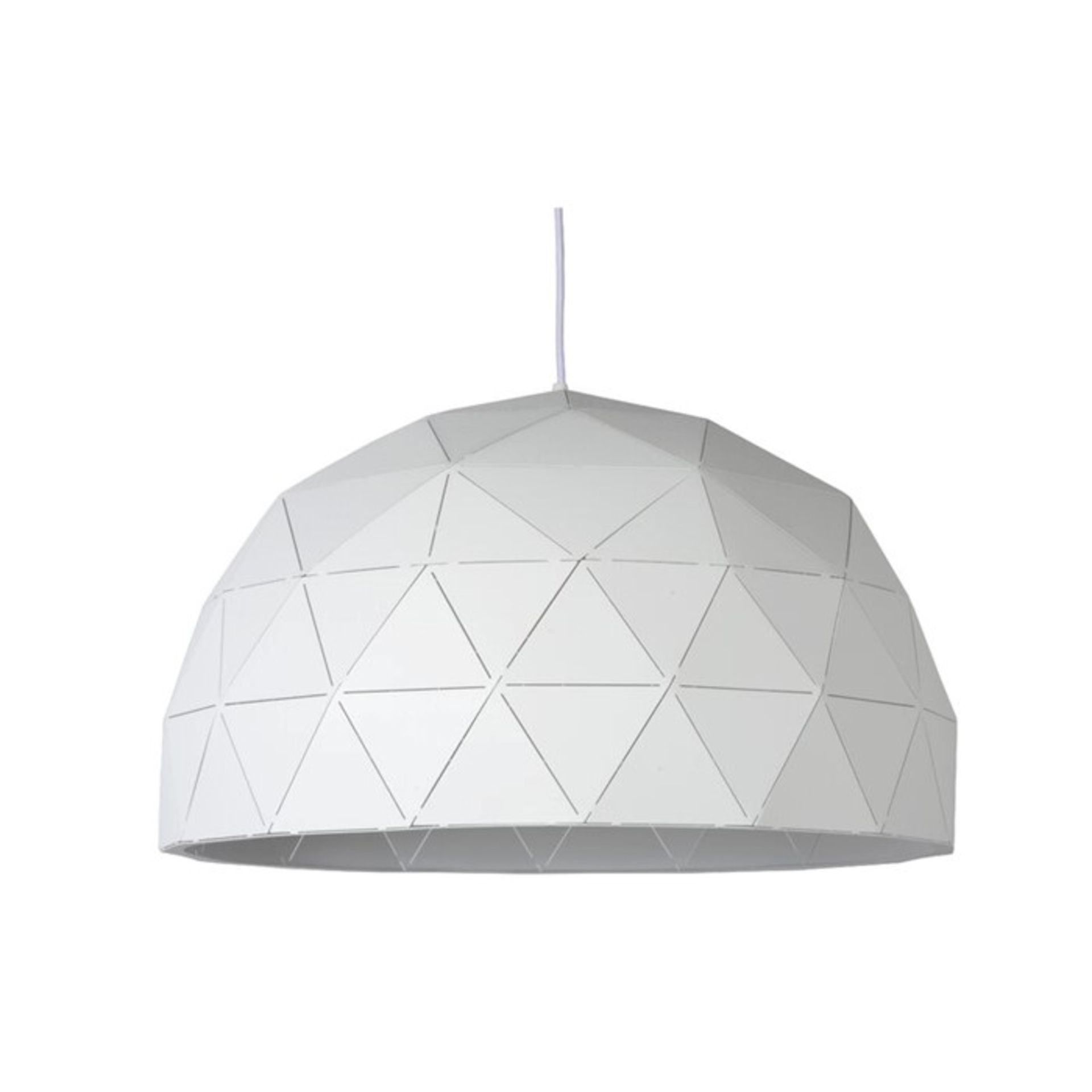 Lucide, Otona 3-Light Dome Pendant (WHITE) - RRP £158.99 ( LCDE1365 - 14892/11) 7G