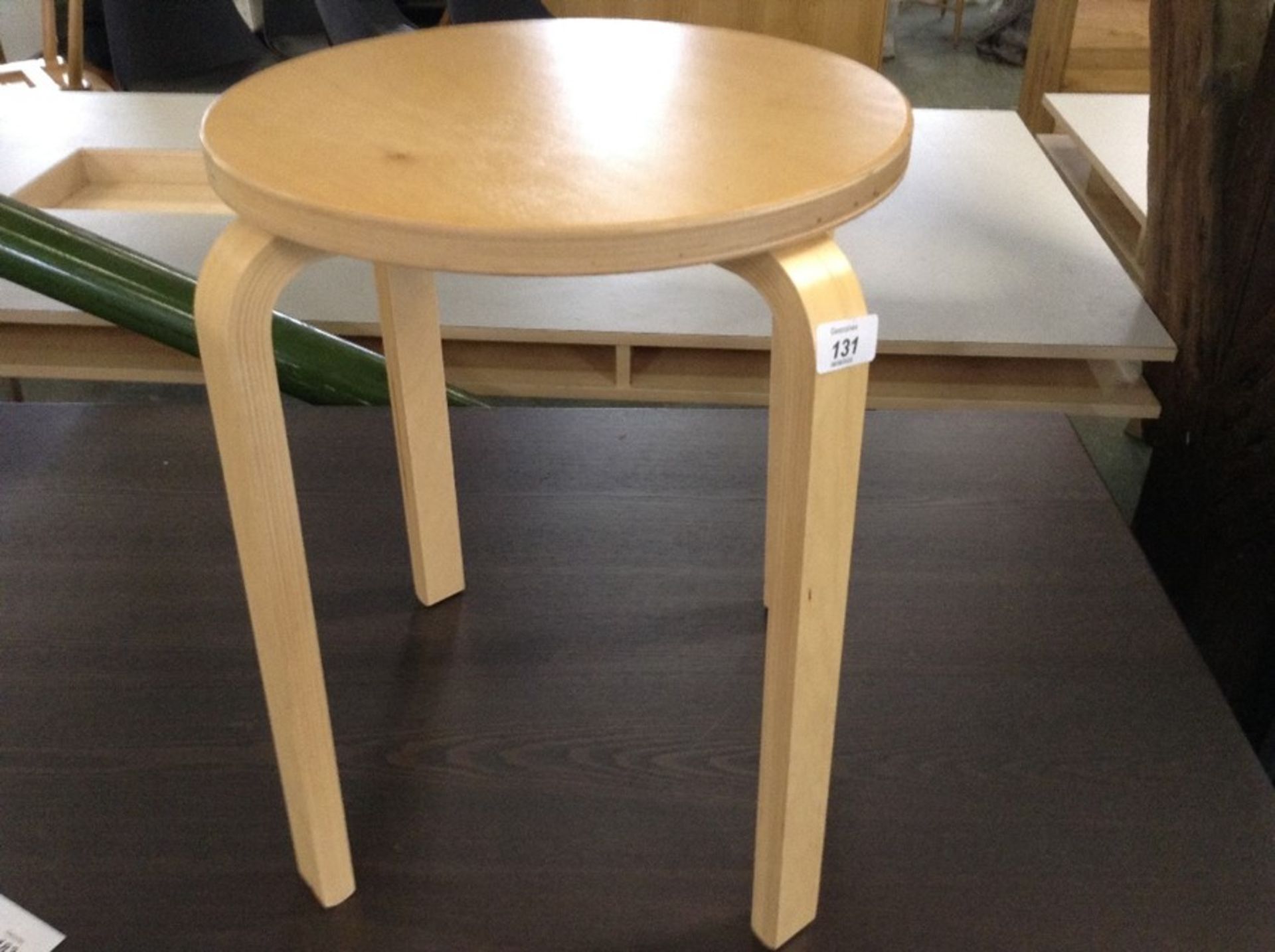 BEECH BAR STOOL(L2-50)