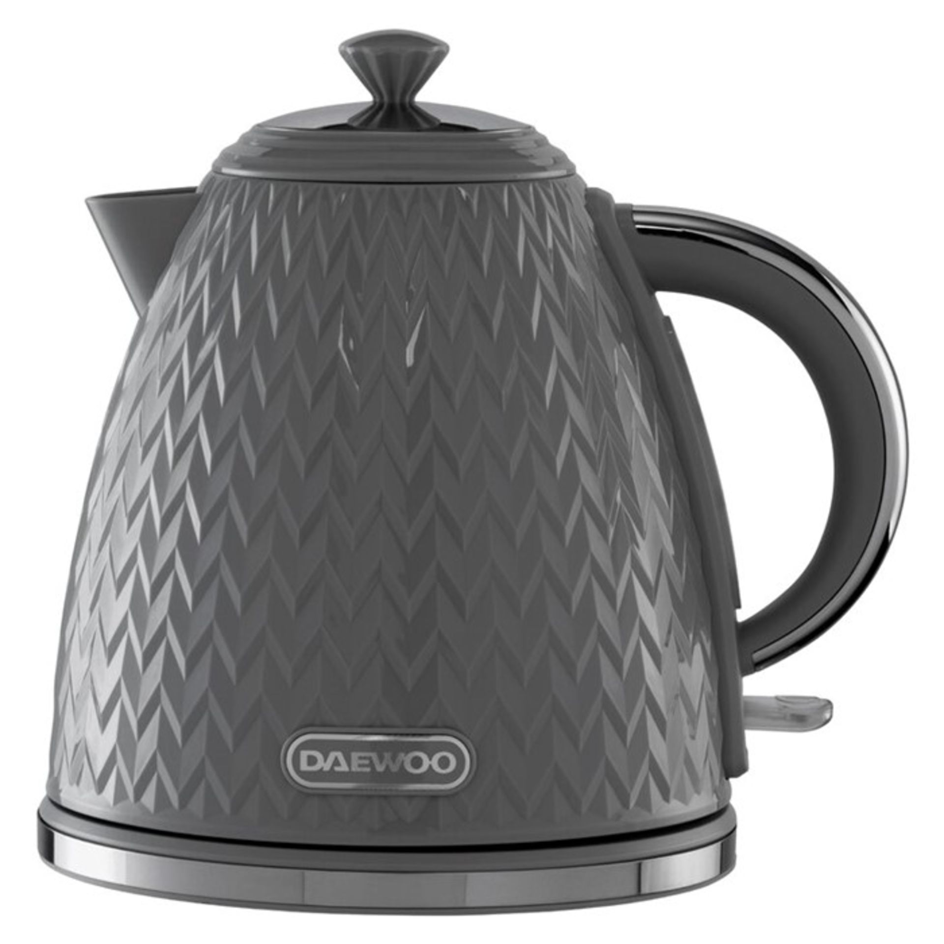 Daewoo, Pyramid 1.7L Electric Kettle Colour: Grey