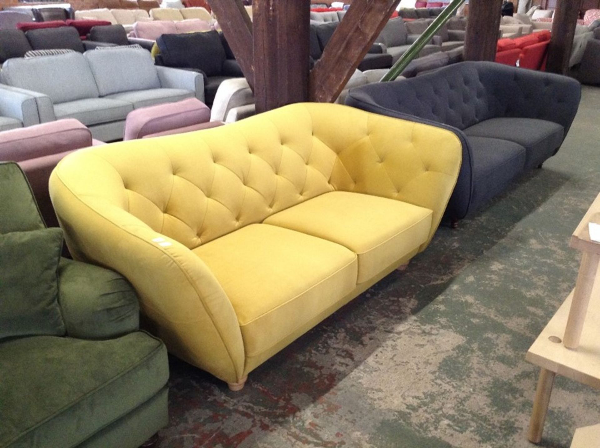 AMALFI OCHRE CHESTER 4 SEATER (SFL1023)