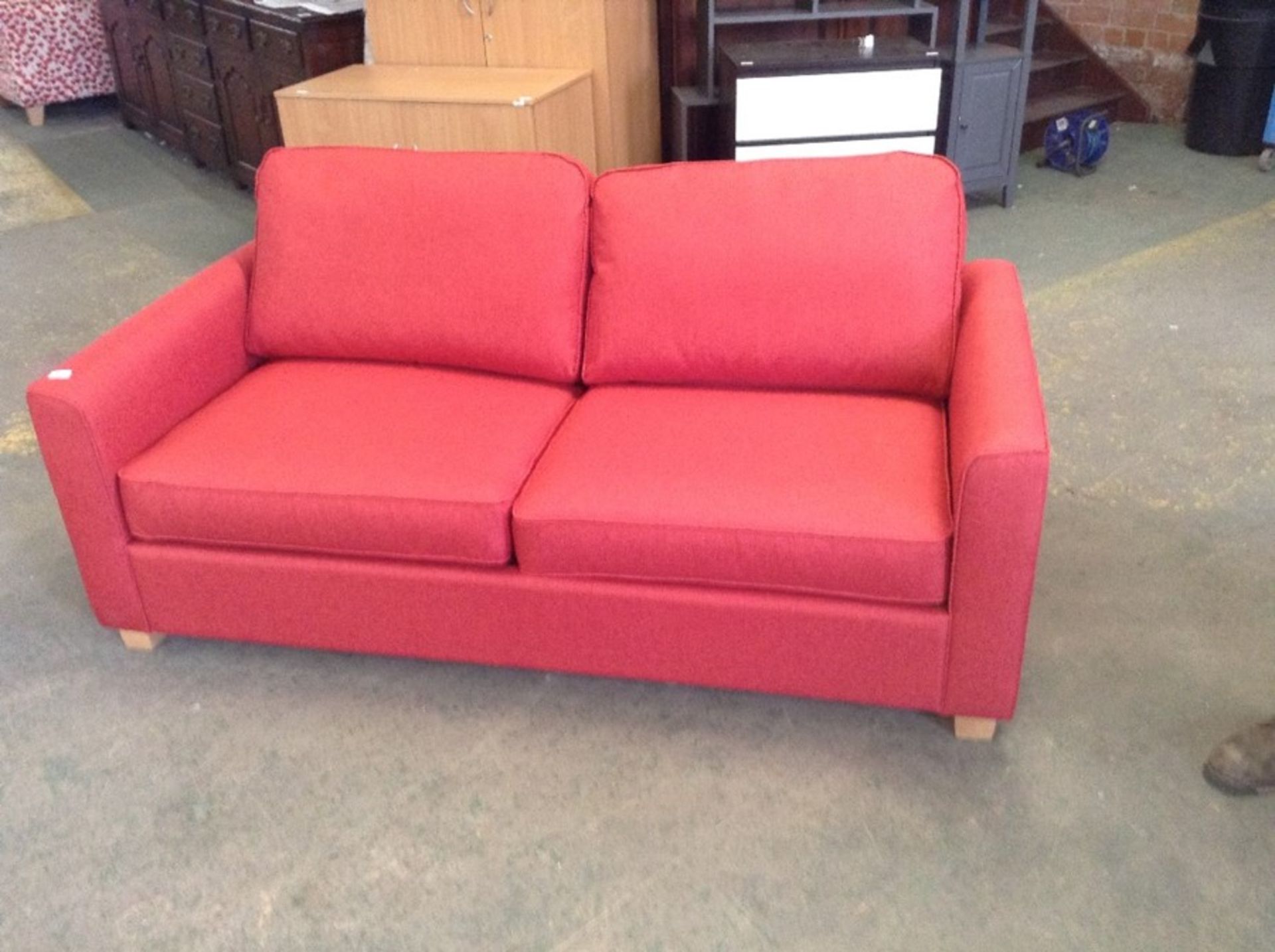 PORTIA Bevan Red Medium Sofabed (SFL937)