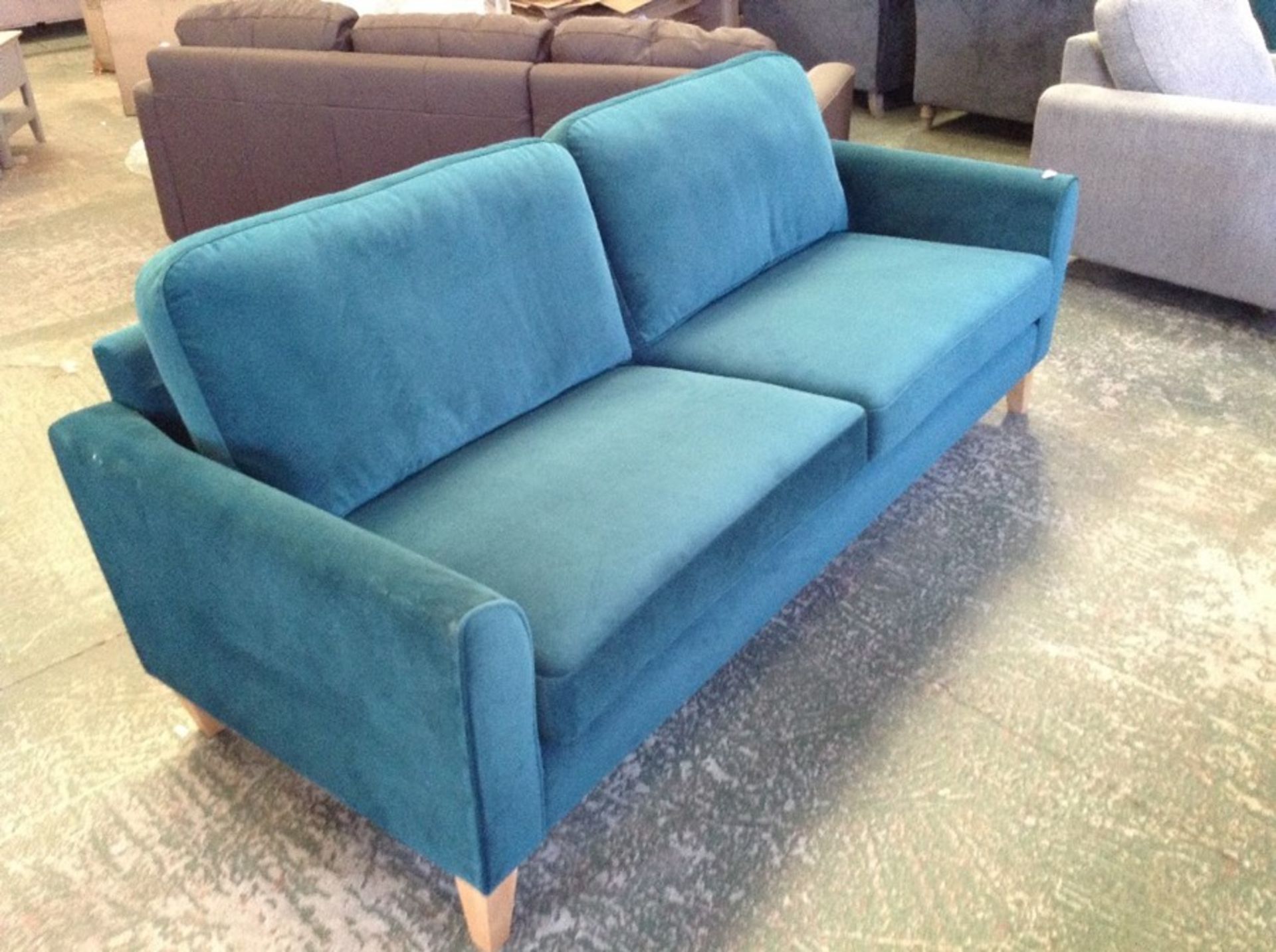 CARNABY AMALFI TEAL 3 SEATER (SFL1081) (ripped)