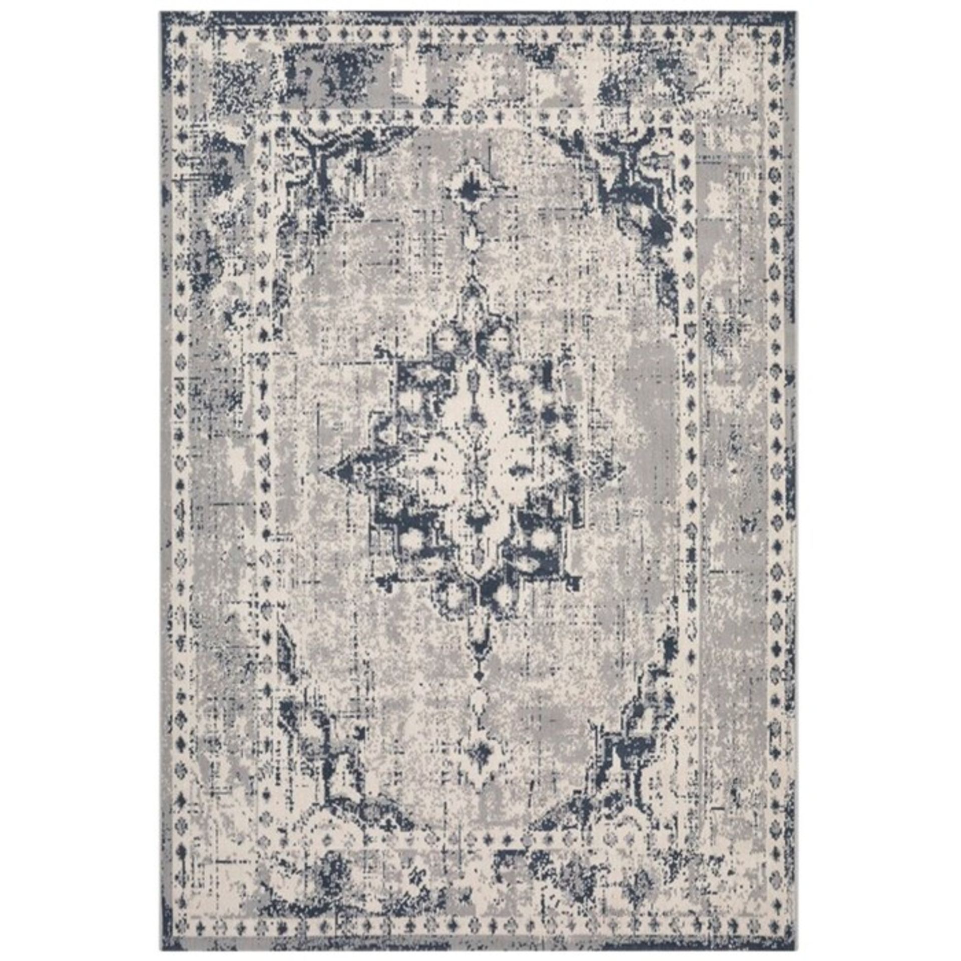 Longweave,Verline Grey/Cream Rug RRP - £74.99 (H16053 - 11/17 -HOKG7640.37865827)