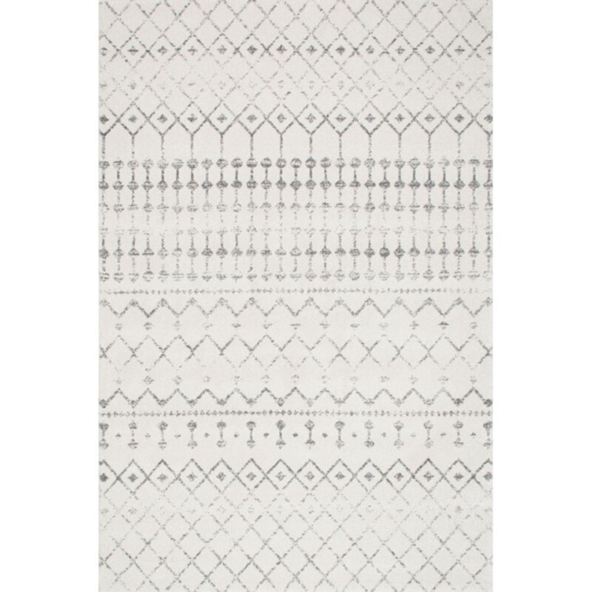 World Menagerie,Heilig Olga Grey Area Rug RRP - £96.99 (H16053 - 11/22 -LLFY1073.22369728)