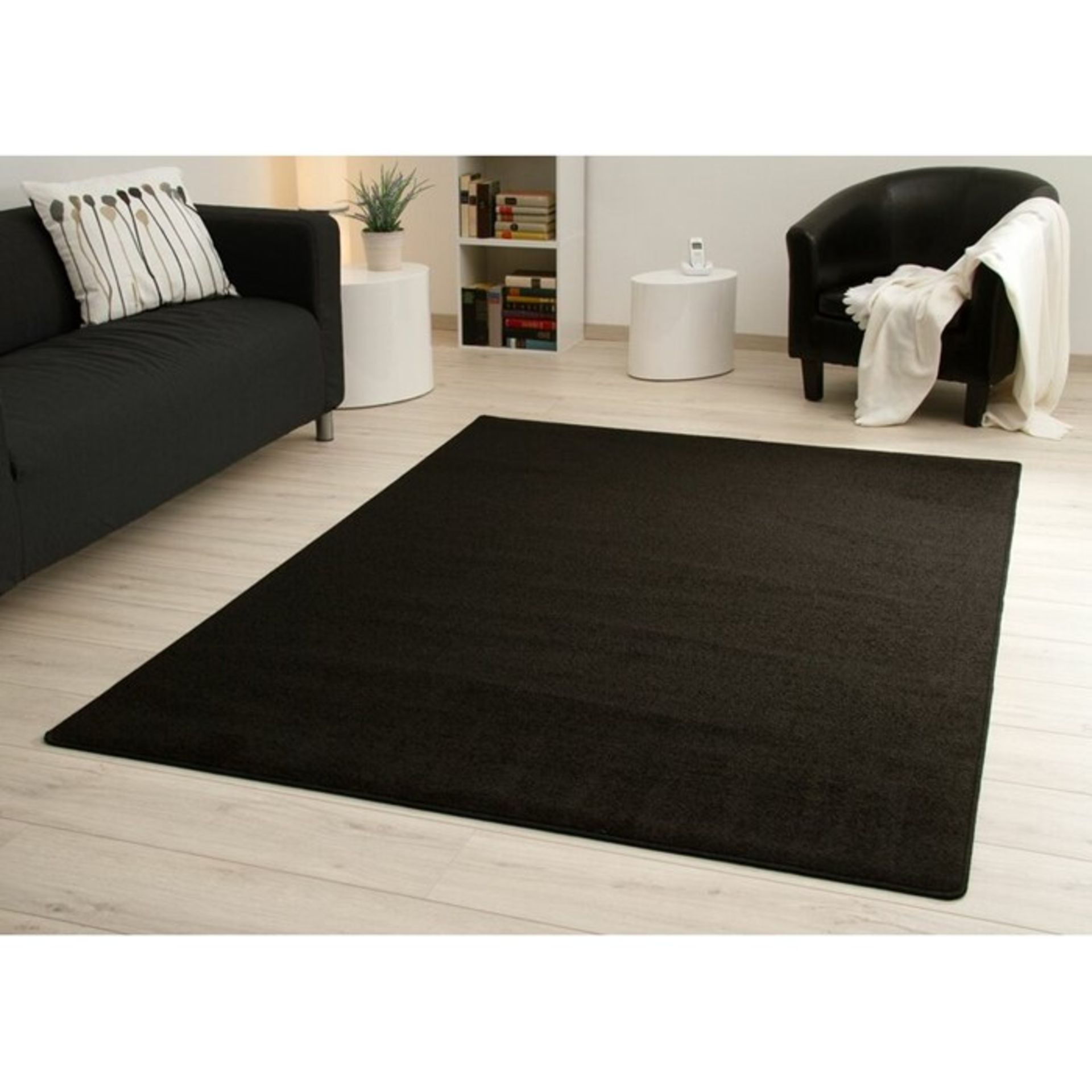 ClassicLiving,Teppich Arenberg in Schwarz RRP - £94.99 (H16053 - 11/36 -STFE1097.42389430)
