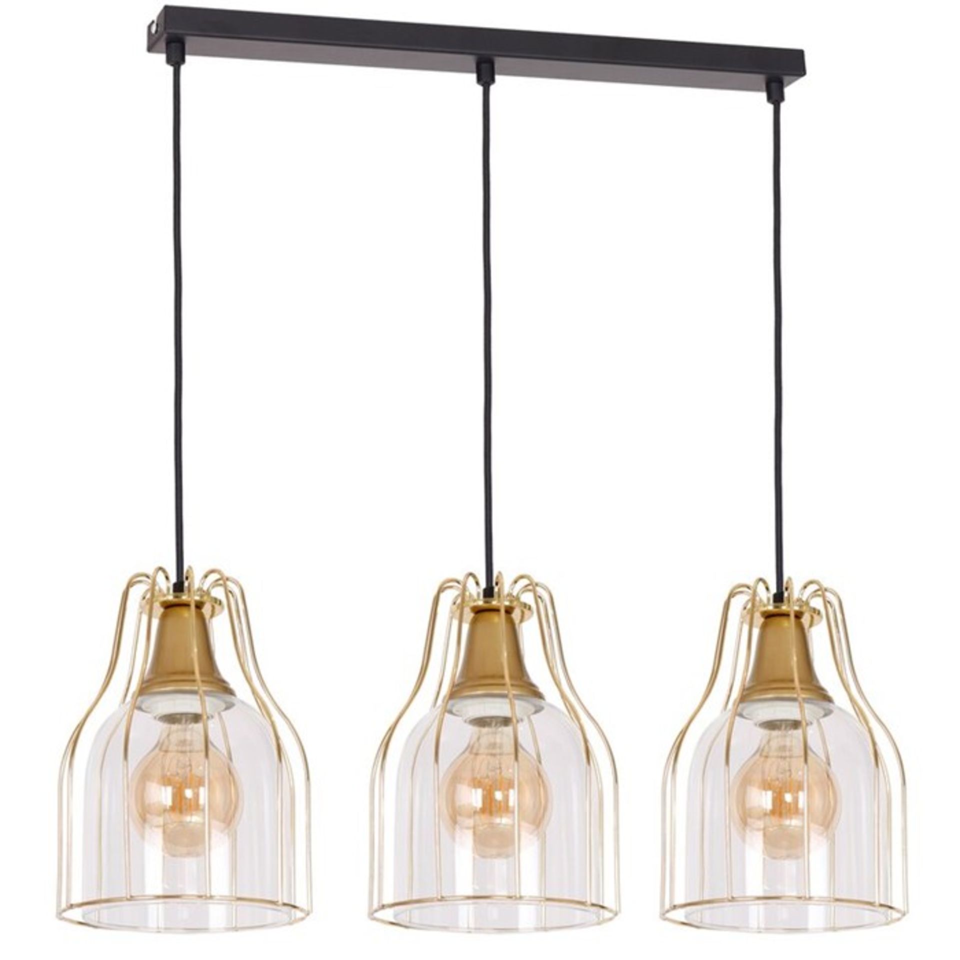 George Oliver, Raines 3-Light Kitchen Island Pendant - RRP £132.99 (PKLG2855 - 16084/10) 5F