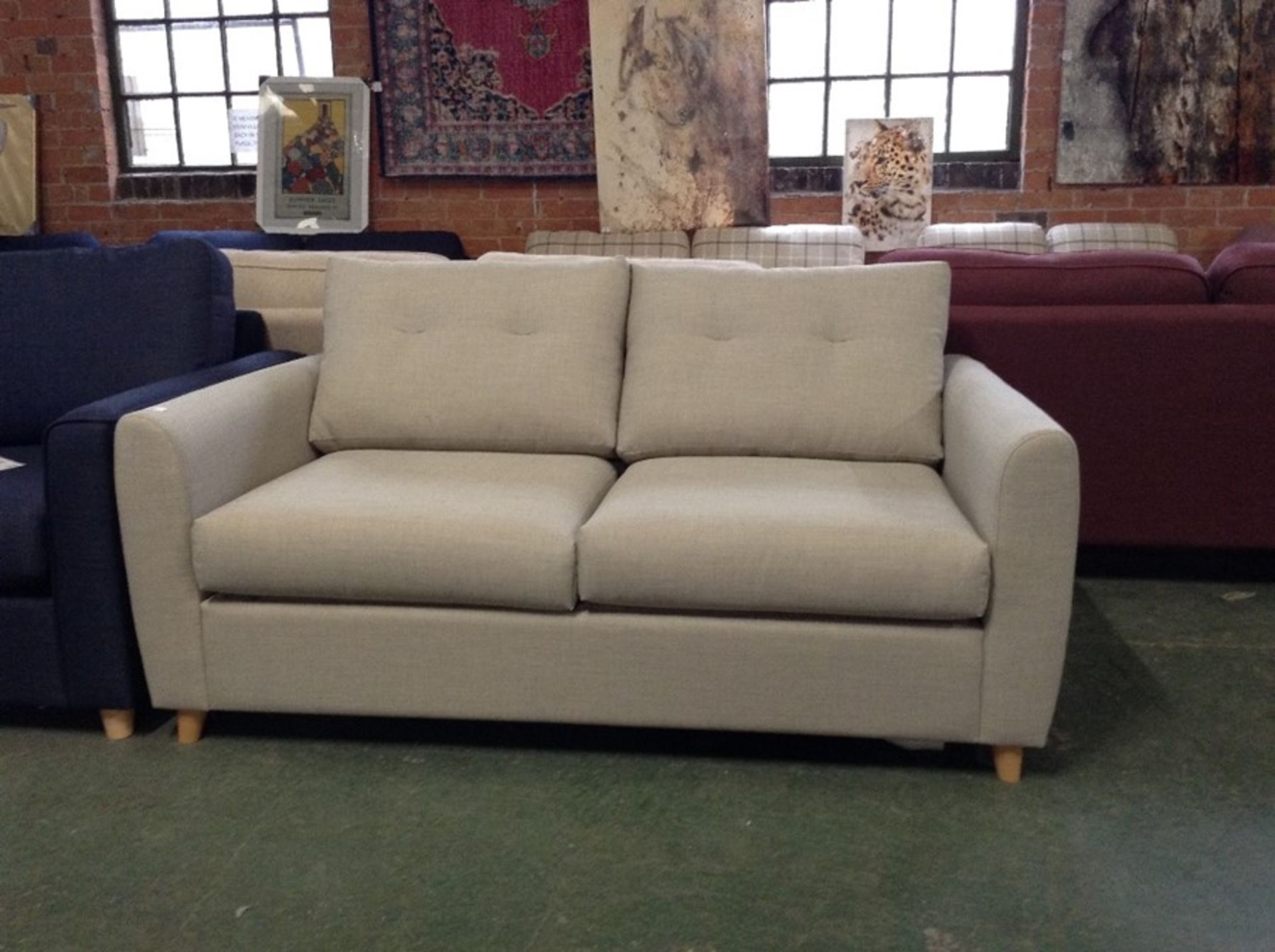 DYLAN LINOSA DOVE GREY SOFABED (SFL 827)