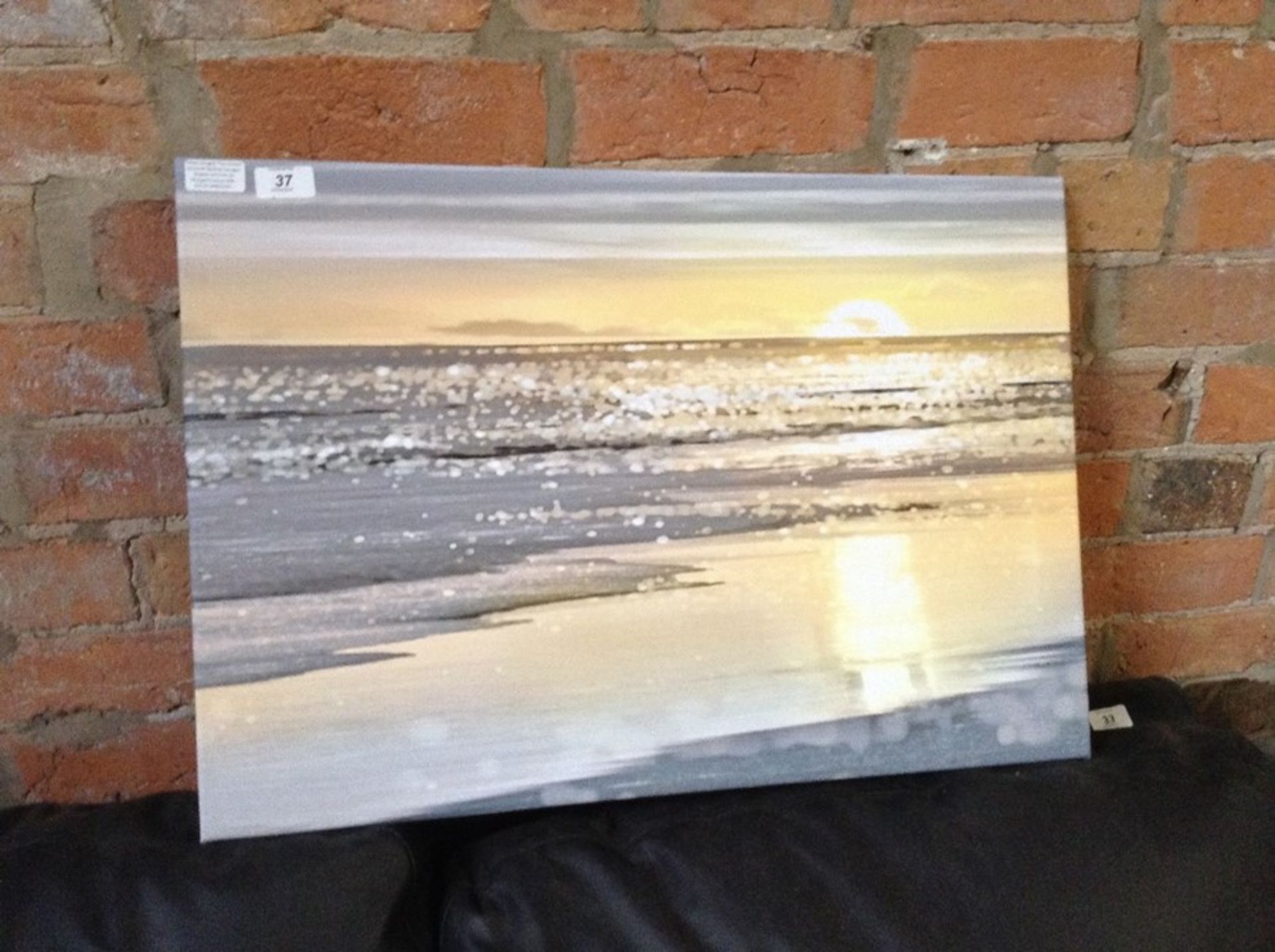 Urban Designs,'That Sunset Moment' by Kate Carrigan Graphic Art Print on Wrapped Canvas RRP -£45.