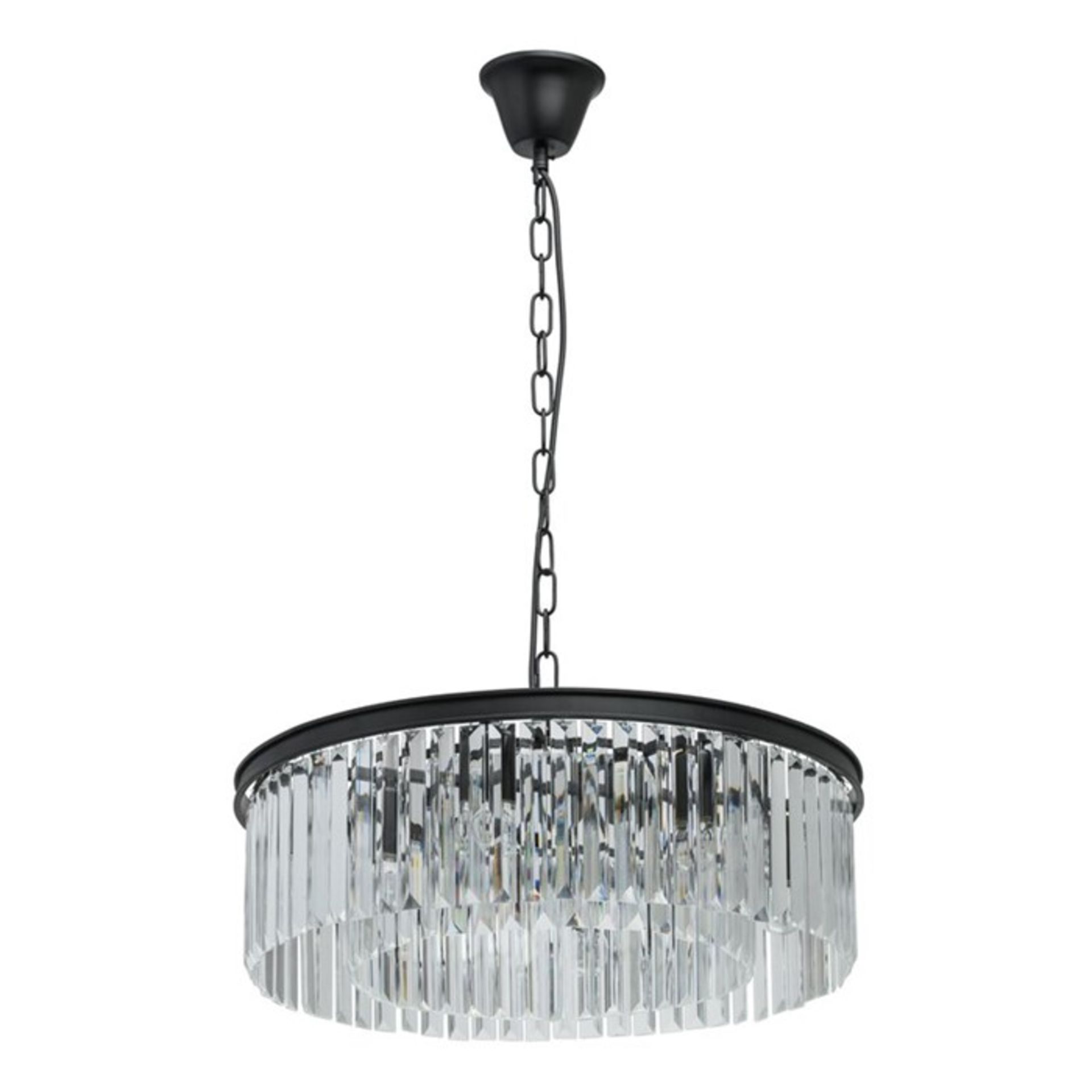 Willa Arlo Interiors, 6-Light Crystal Chandelier (TRANSPARENT) - RRP £203.99 (CGEN1053 - 15792/2)