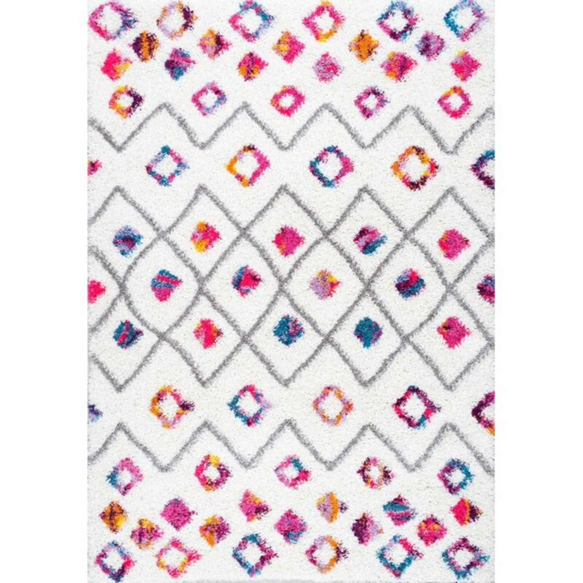 Viv + Rae,Nadine Cream/Pink/Orange Rug (5'3"X7'6") - RRP £162.99 (HTBE1000 -18321/48)