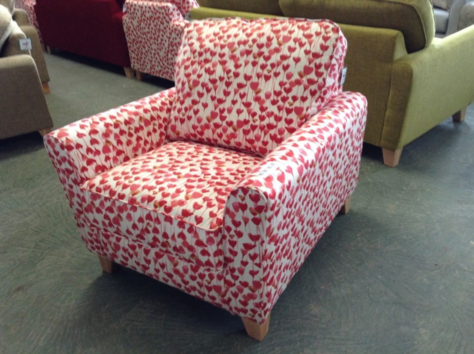 MELBOURNE CHAIRS,TULIPPA RED (SFL116)