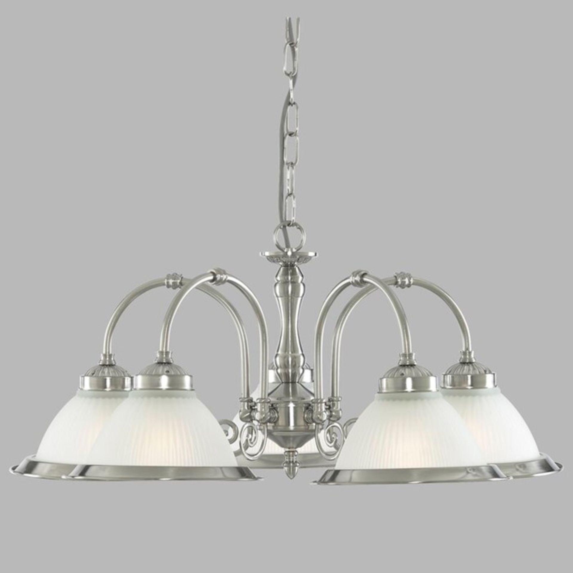 Three Posts, Brookhaven 5-Light Shaded Chandelier