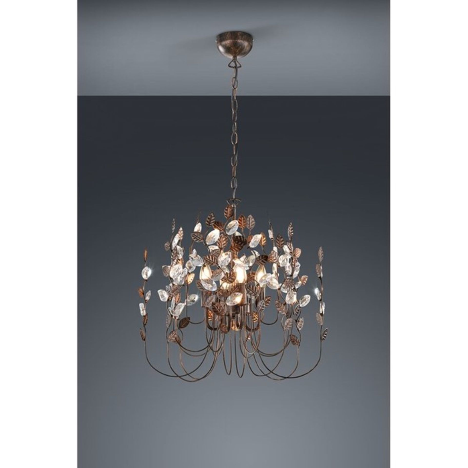 Marlow Home Co., Brownell 4-Light Chandelier (COPP