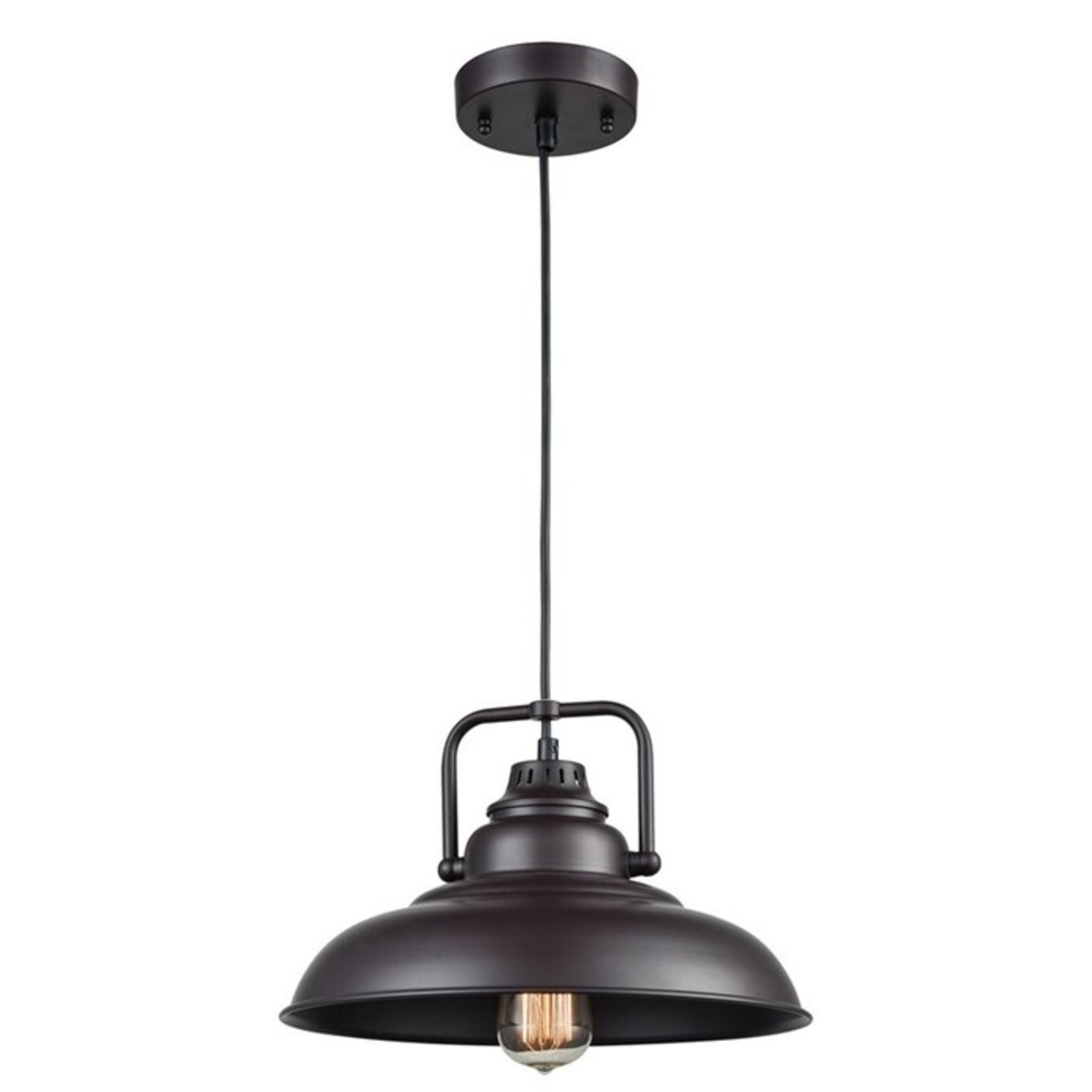 Gracie Oaks, Jamiya 1-Light Dome Pendant - RRP £79