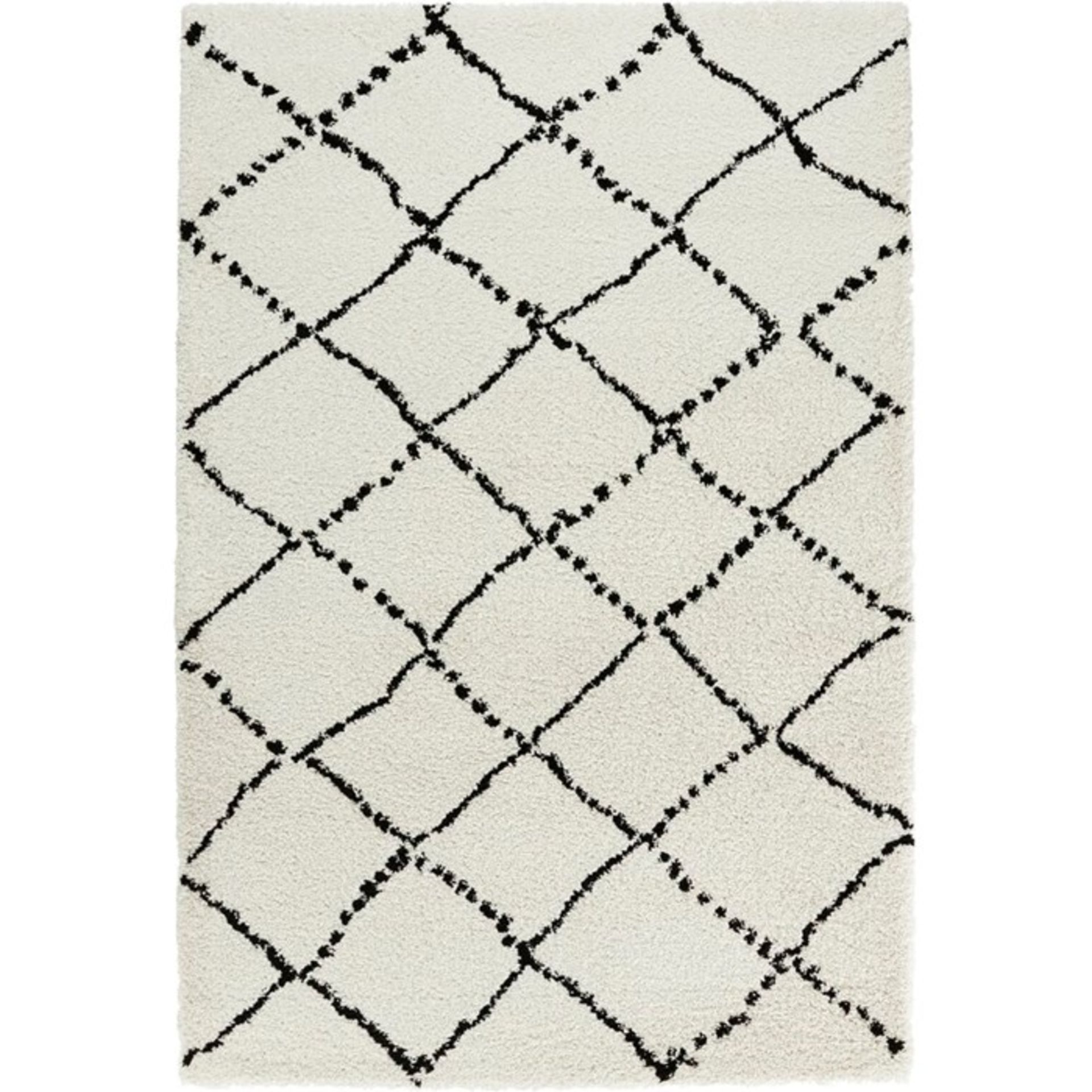 Mint Rugs,Allure Cream Rug (80X150CM) RRP -£63(18321/33 -MIRU1118)