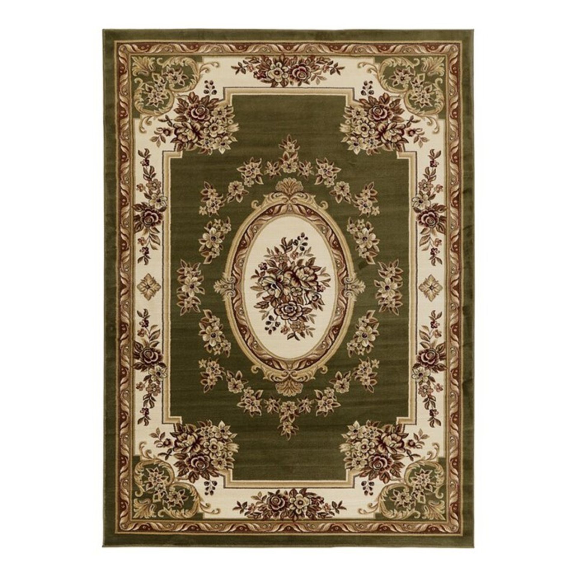 Astoria Grand,Colindale GreenRug (200X280CM)RRP -£ 126.99(18267/37 -U001453590)