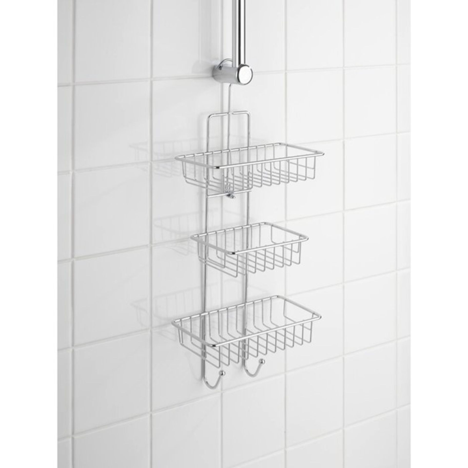 Symple Stuff, Knapp Shower Caddy - RRP £46.99 (XBRK1368 - 20315/1) 1F