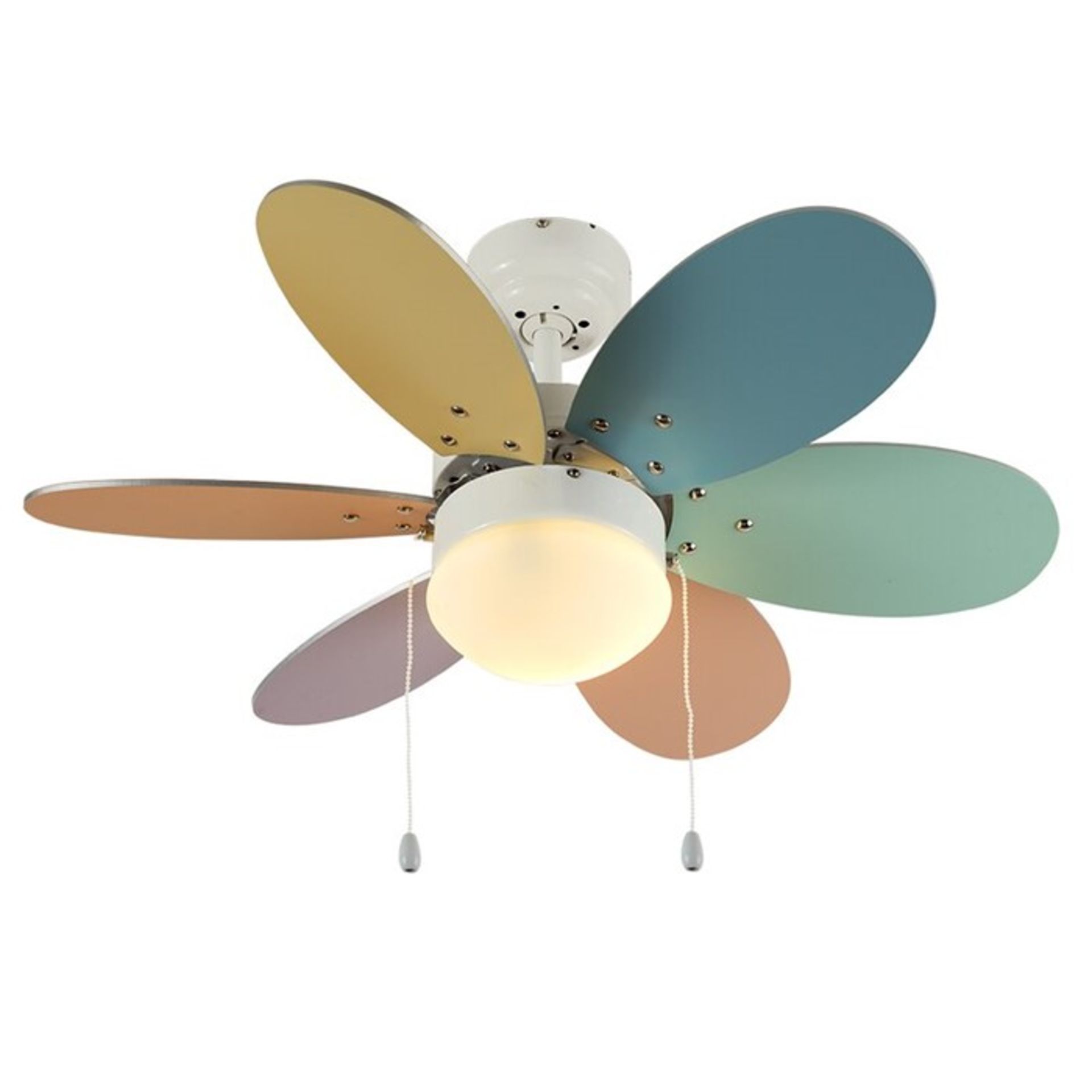 17 Stories, Carolin 6 Blades Ceiling Fan - RRP £49.99 (MSUN1891 - 17435/60) 6D