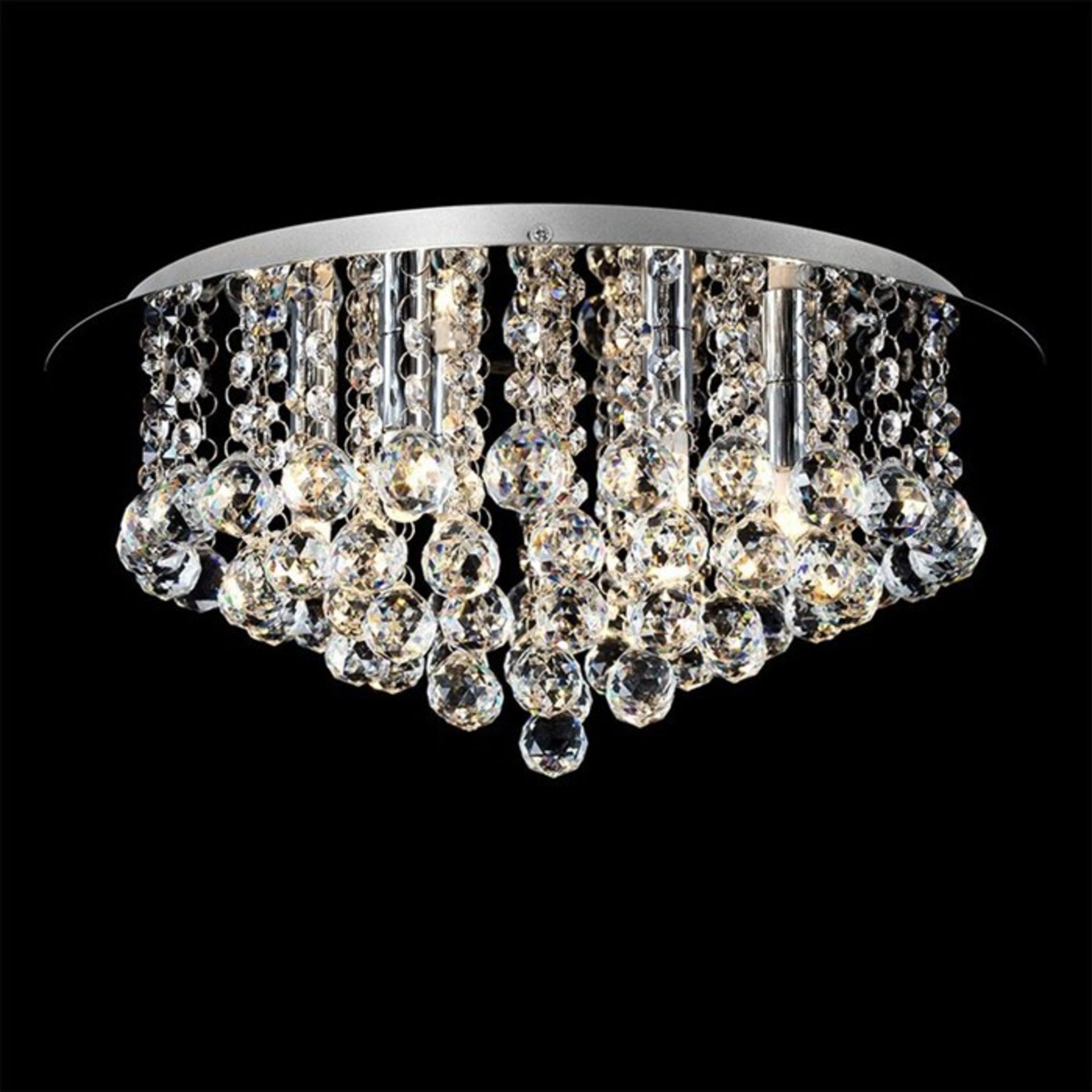 Rosdorf Park,Taryn 6-Light Flush Mount RRP - £76.9