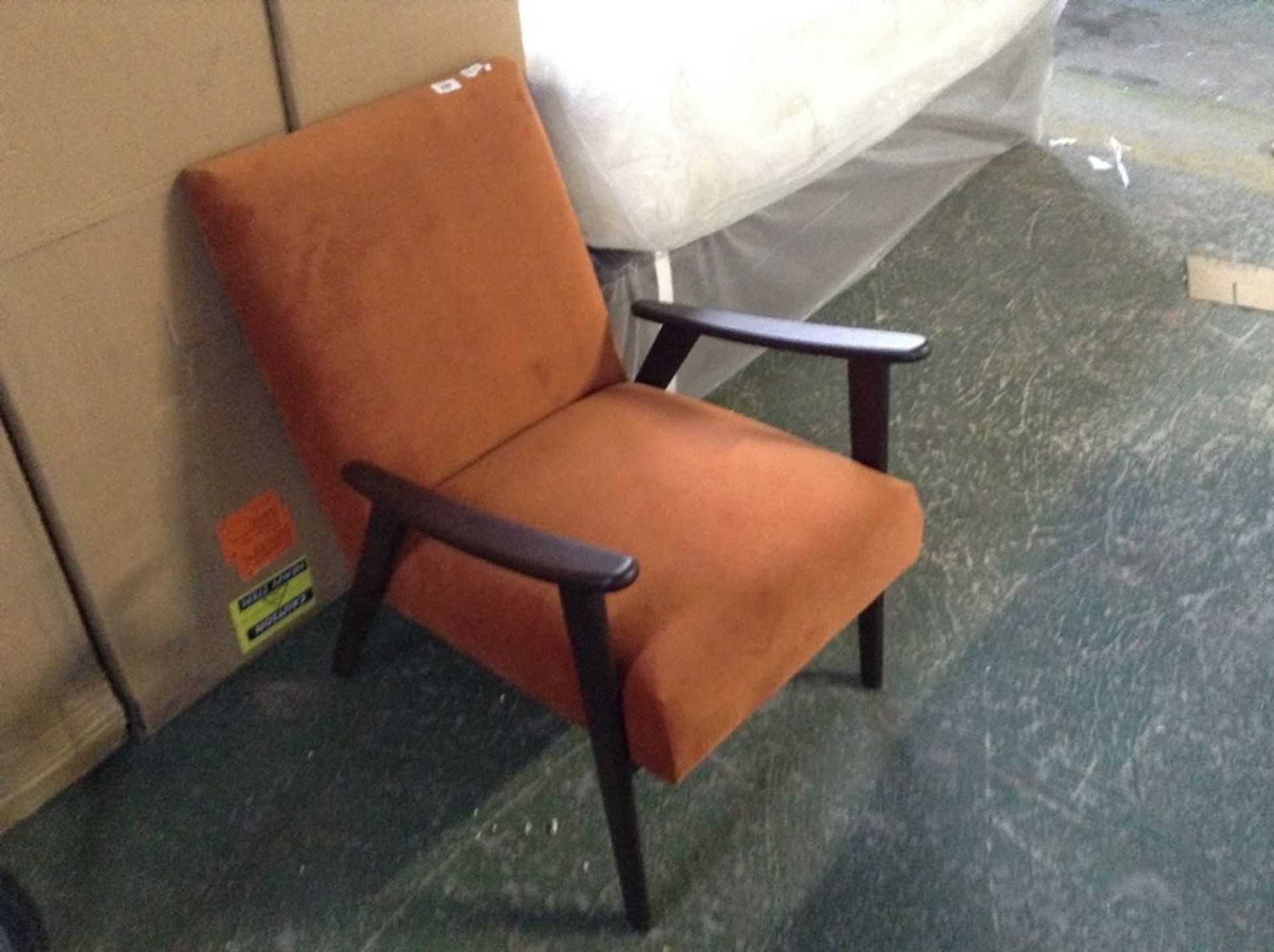 AMALFI ORANGE KEMPTON CHAIR (SFL1112-700206036624)