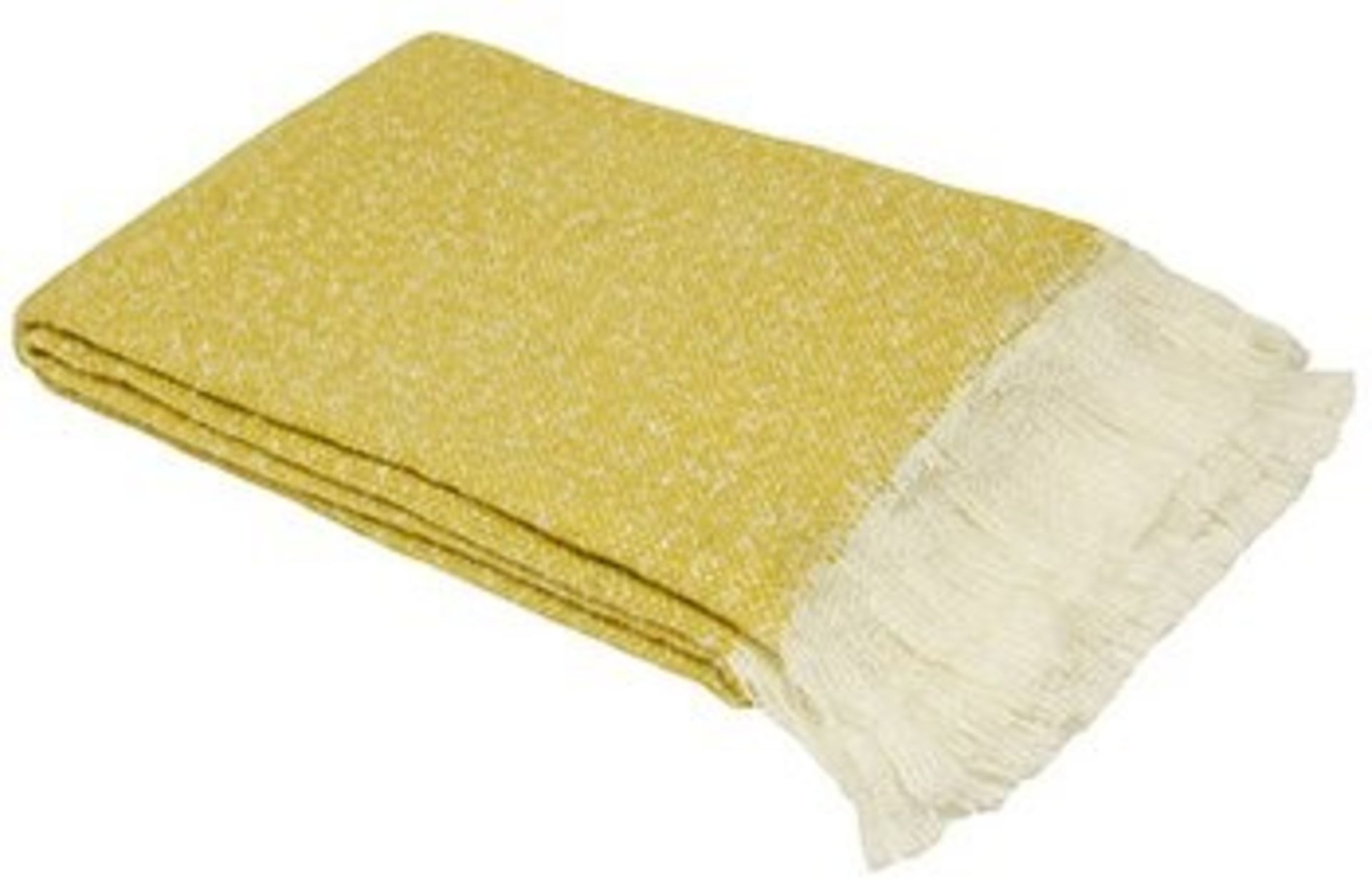 Brambly Cottage, Cammi Throw (OCHRE) - RRP £26.99 (KJW1156 - 16132/57) 2D