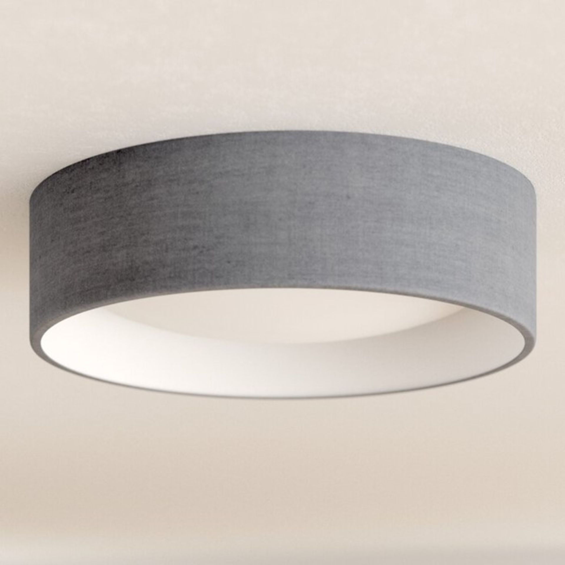 Mercury Row, Beulah 1-Light LED Flush Mount (GREY) - RRP £46.99 (EGF4156 - 16136/2) 7E