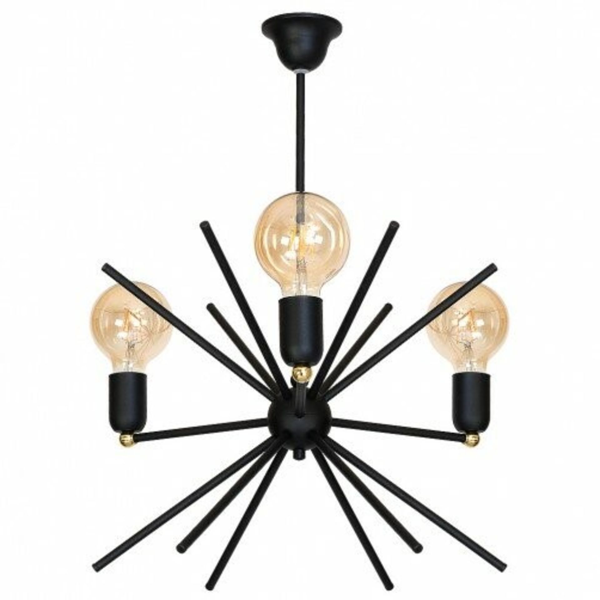 Mercury Row, Klingbeil 3-Light Sputnik Chandelier - RRP £127.99 (ALAS8270 - 16136/62) 7D