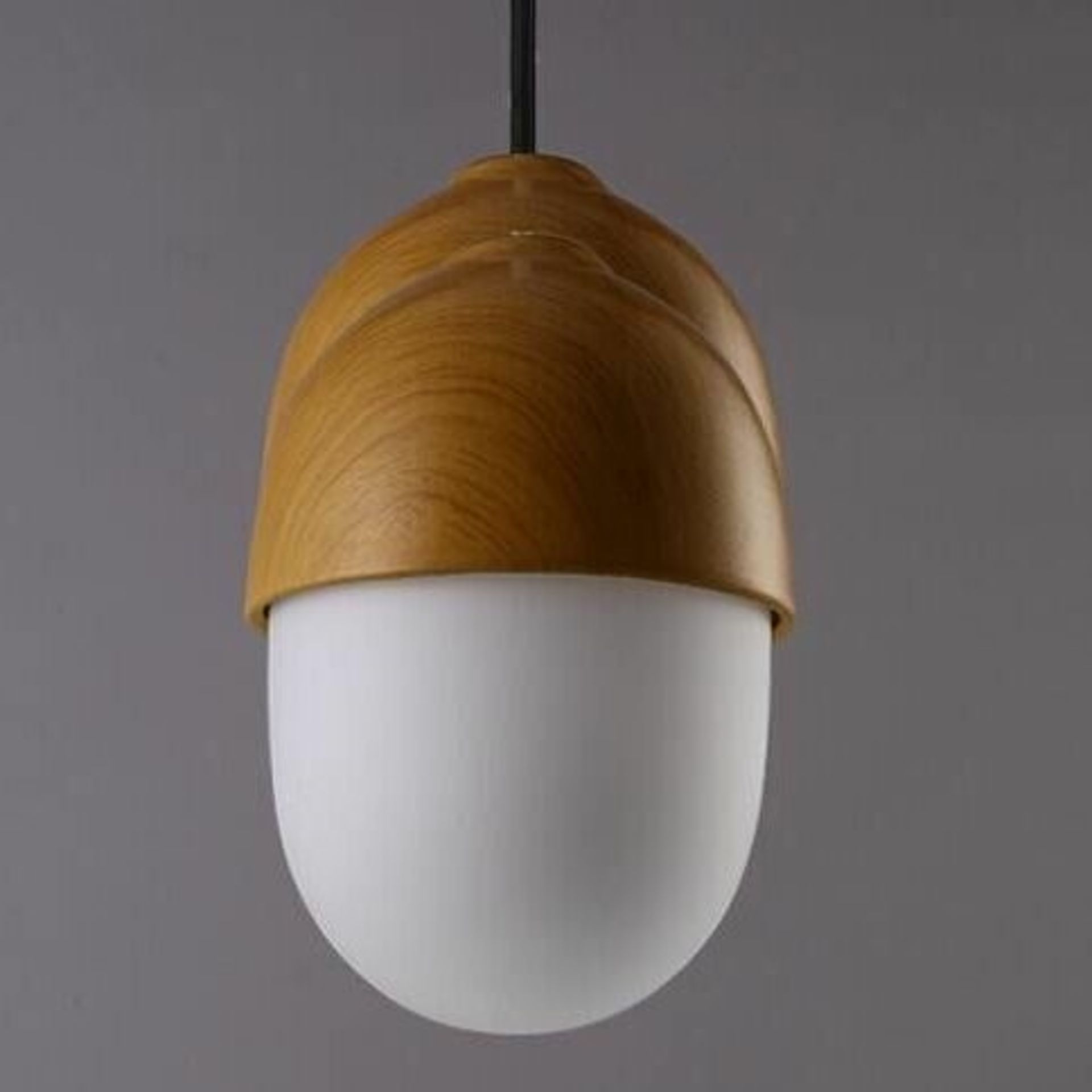 All Home, Martino 1-Light Dome Pendant - RRP £87.98 (JKID2423 - 16136/18) 7E