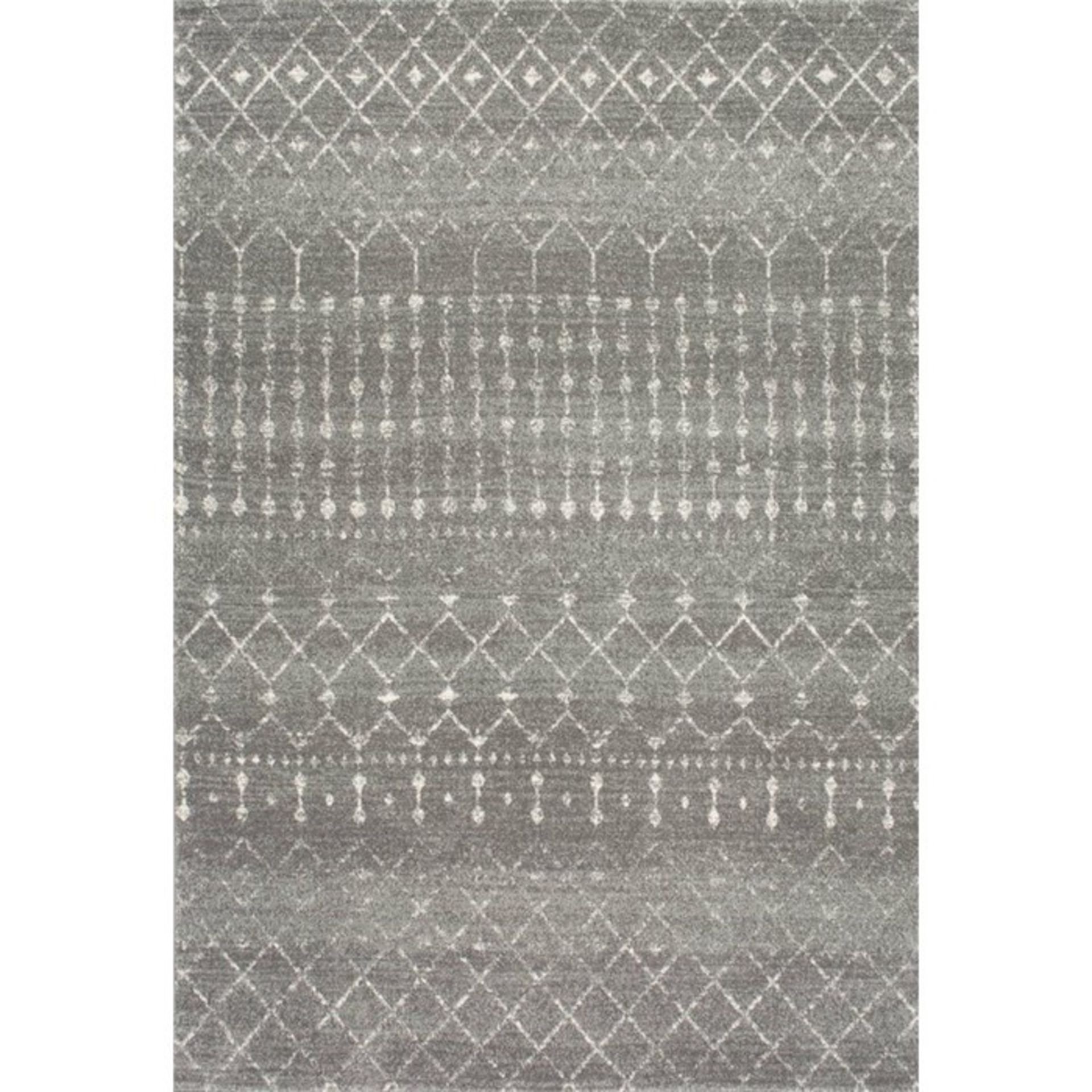 Mistana Clair Dark Grey Rug (91x152cm)(MISN1002 - 16851/35)