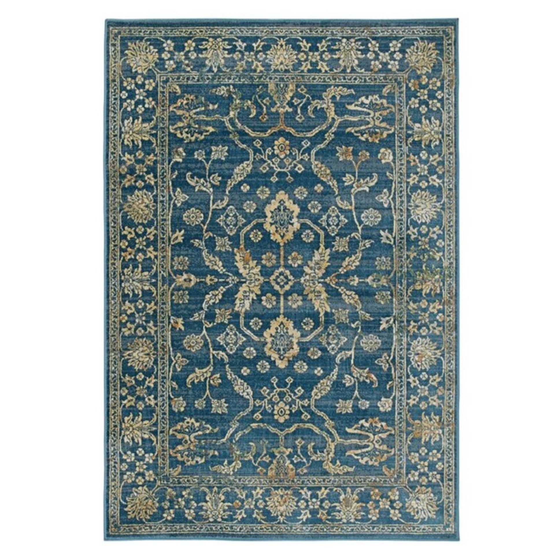 Longweave,Valeria Blue Rug - RRP £20.99 (LOWV3267 -17633/16)