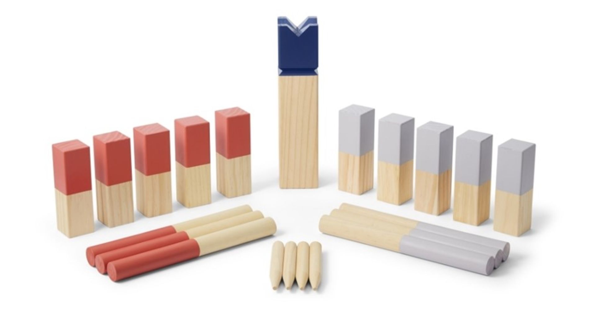 | x1 | Tek Outdoor Kubb Game, Natural| RRP £35 | MAD-DACTEK004NAT-UK | (W40-41-9) 1C