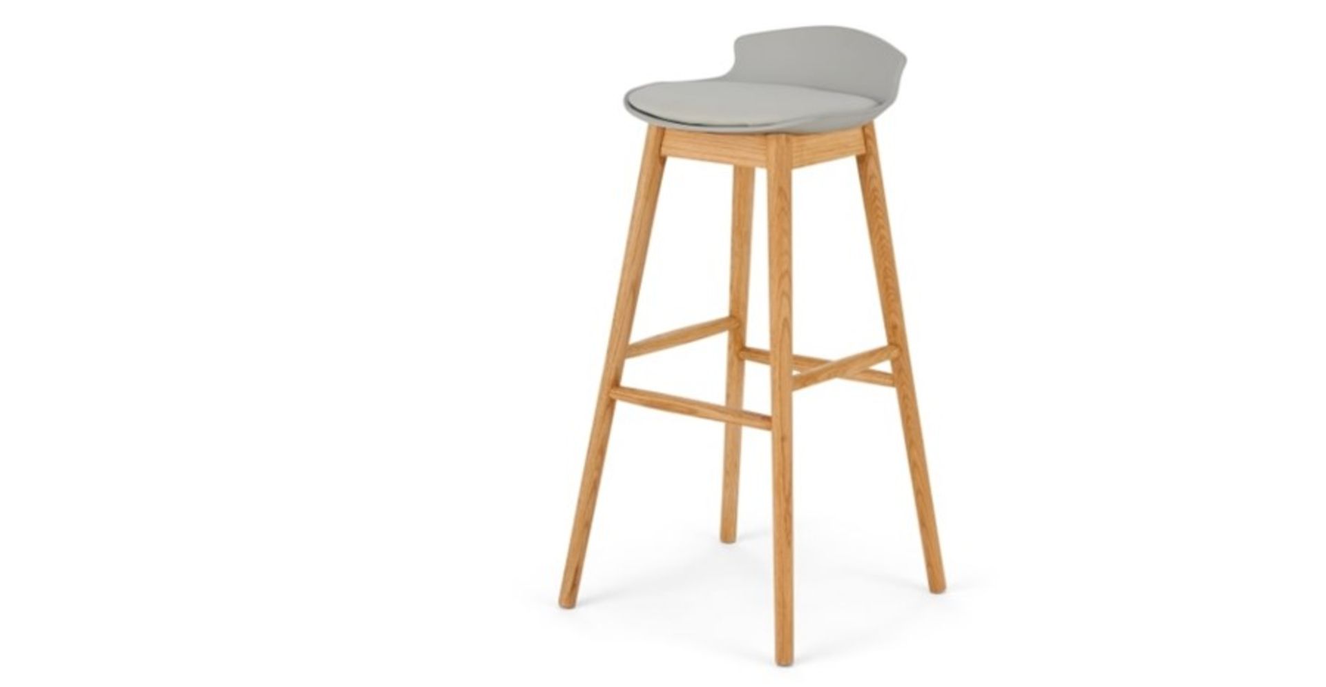 | x1 | Thelma Barstool, Oak and Grey| RRP £99 | MA