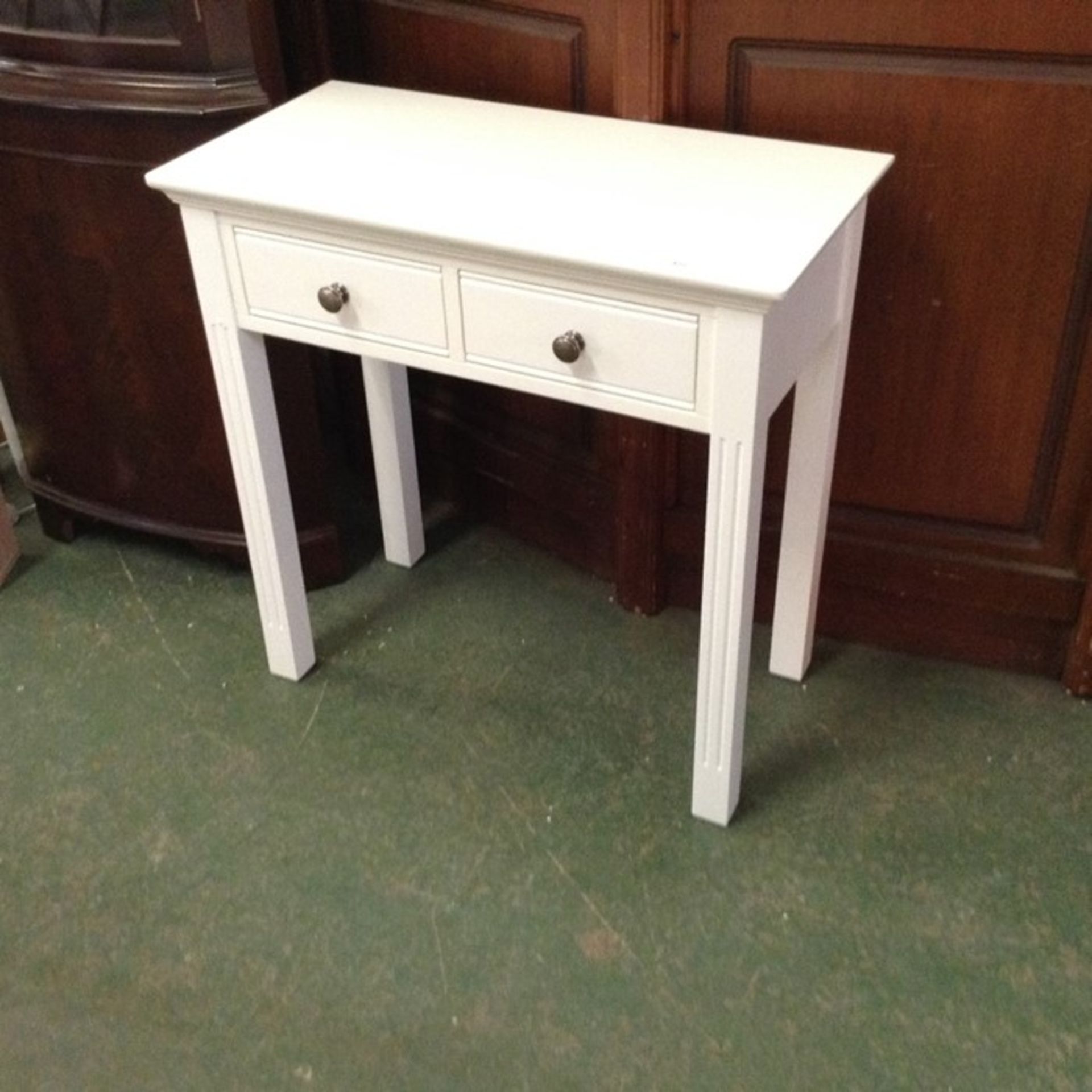 Banbury White Painted Dressing Table (F55 - -BP-DT