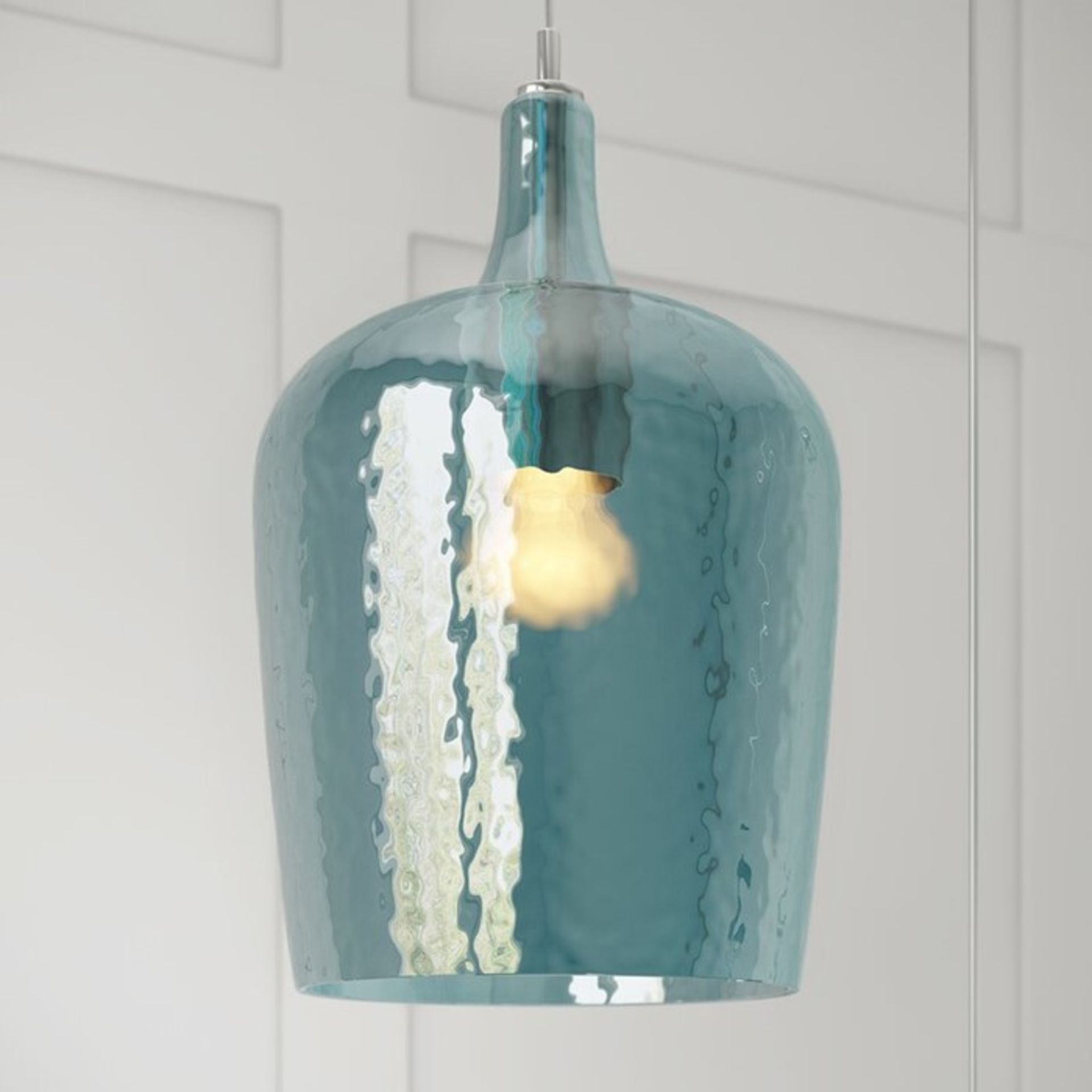 Breakwater Bay, Barre 1-Light Jar Pendant - RRP £65.99 (BRKB1062 - 10919/13) 6E