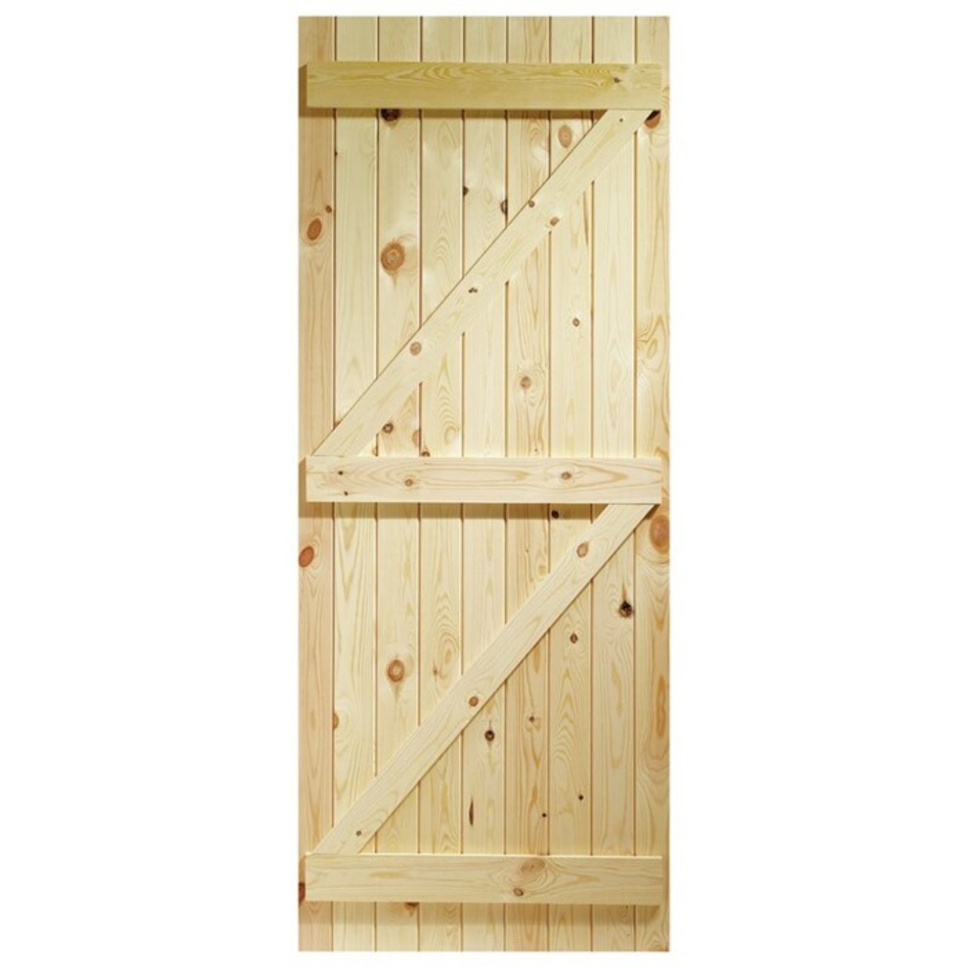 XL Joinery,Unfinished Wood External Door RRP -£57.99(20592/9 -SDJD1585)