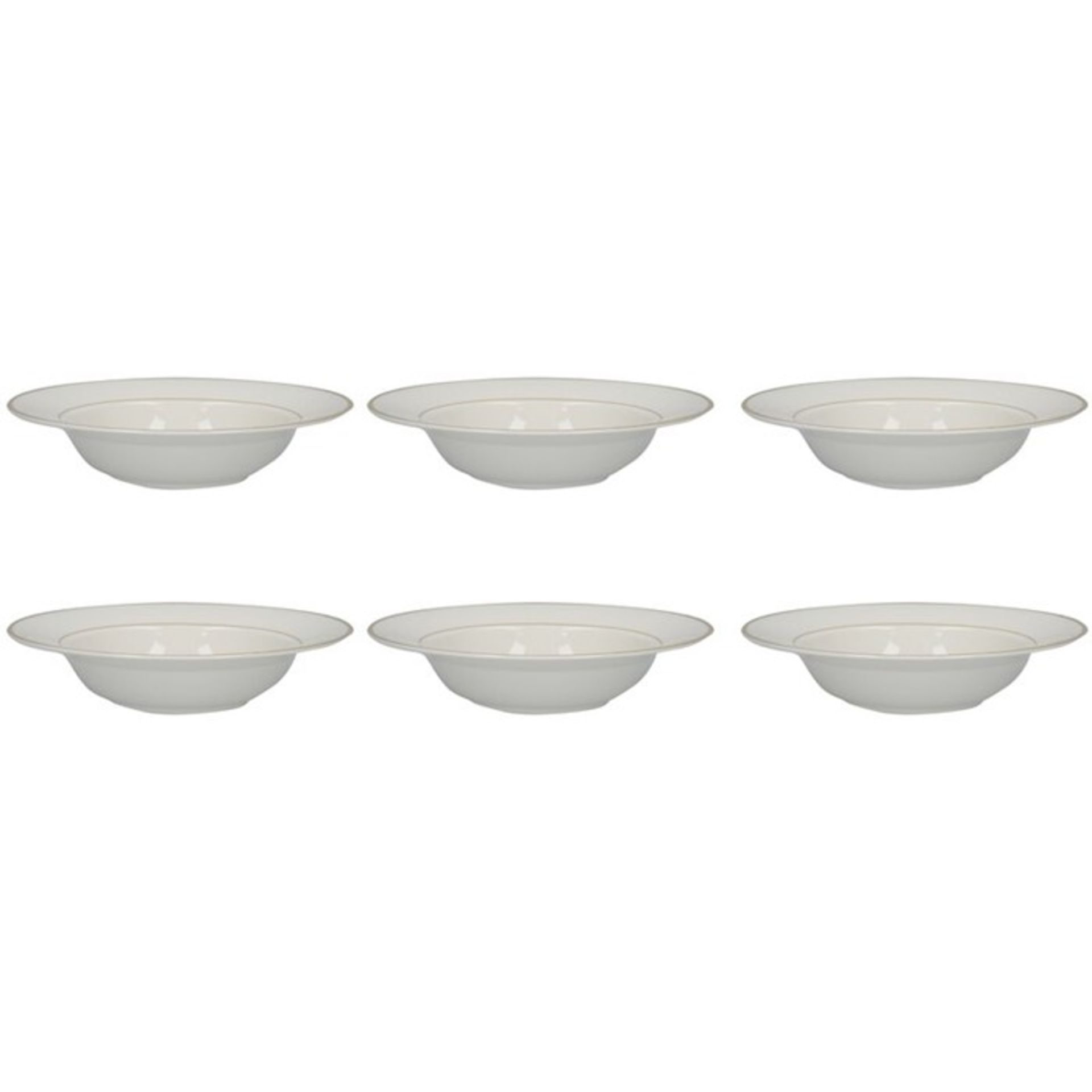 Mikasa, Cameo Bone China Soup Bowl (SET OF 6) - RRP £37.99 (MBCT1080 - 20761/19) 2I