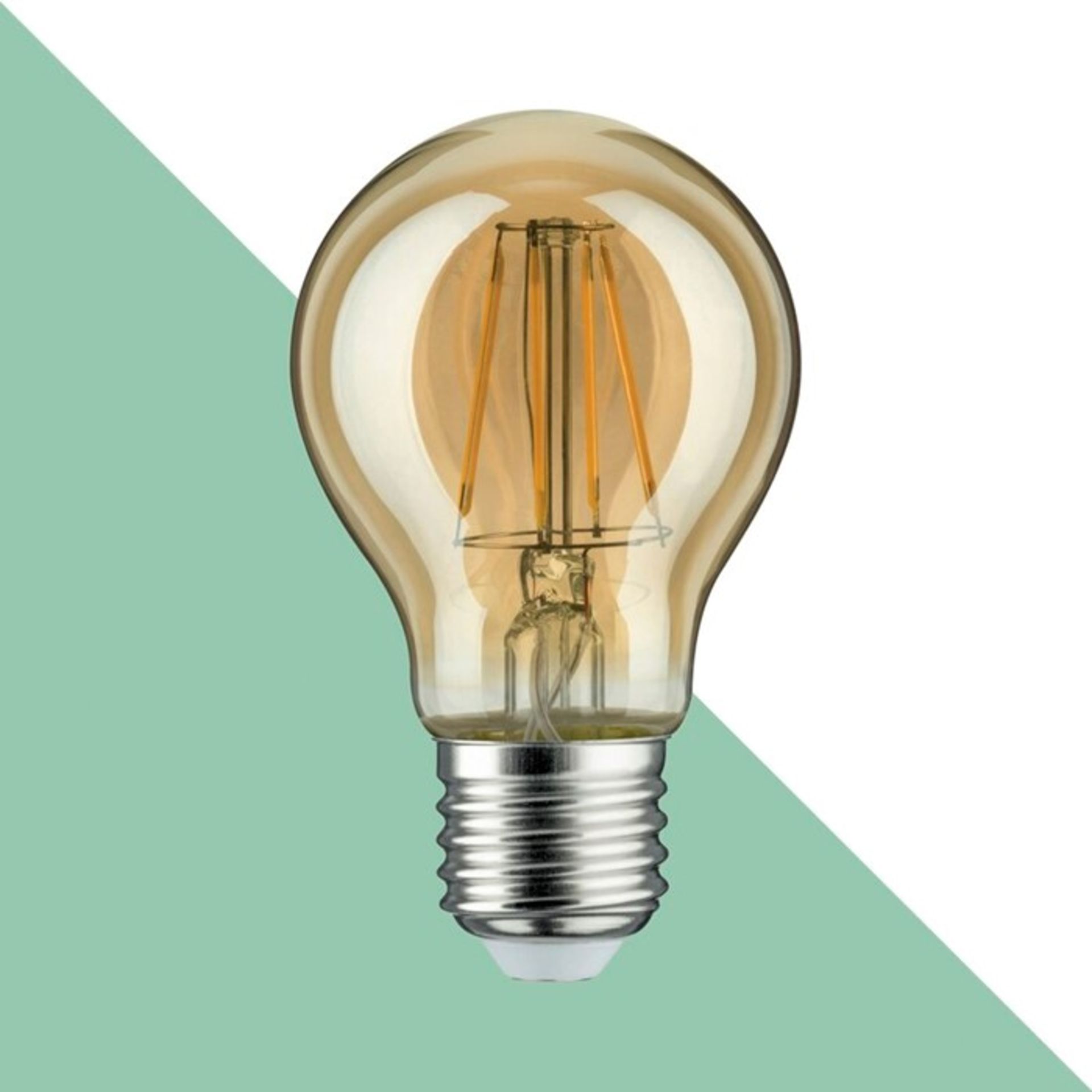 Hashtag Home, Amber E27 LED Vintage Edison Light Bulb (7.5W) - RRP £19.99 (PAA5480 - 18610/34) 7F