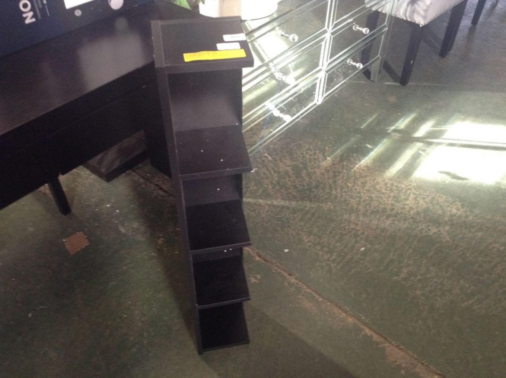 17 Stories ,Wheeler Stand Bookcase Colour: Black -71.99 H091120 - 9/28 -VCM1451.9061459