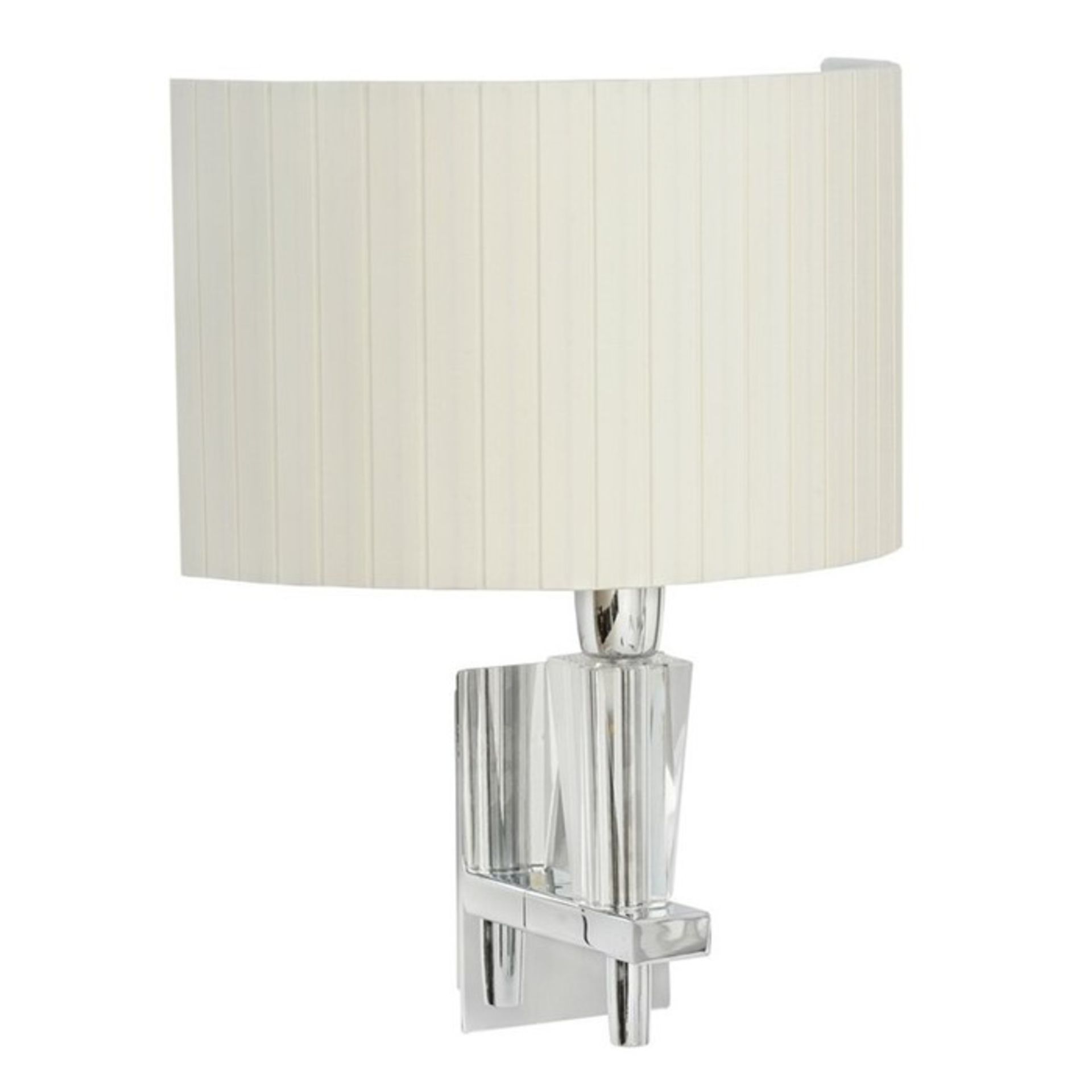 Home Loft Concept, Megapolis 1-Light Armed Sconce (BEIGE) - RRP £95.99 (HBAS3069 - 9531/26) 4C