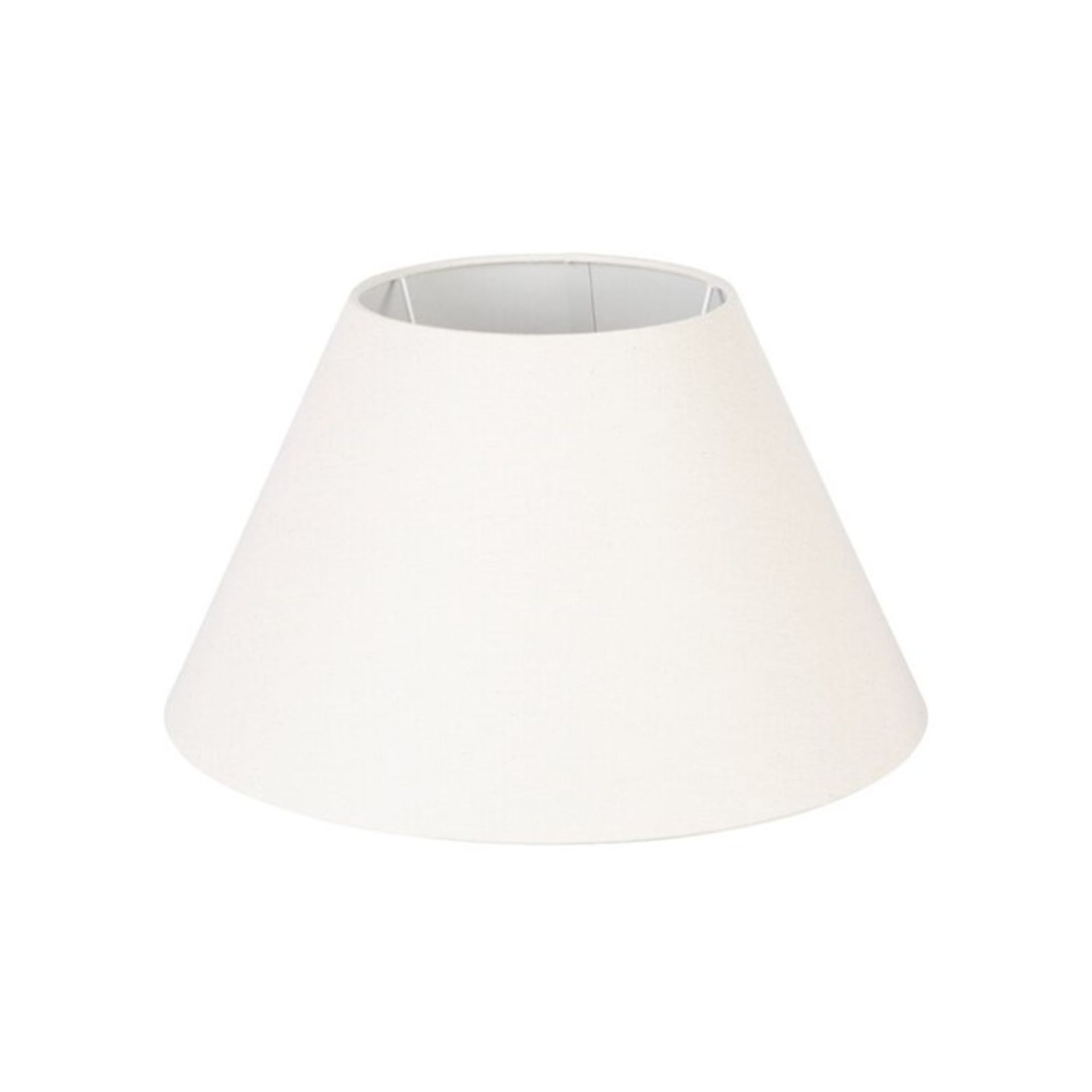 Beachcrest Home, 36cm Linen Lamp Shade (CREAM) - RRP £25.99 (PACH1465 - 20819/14) 1D