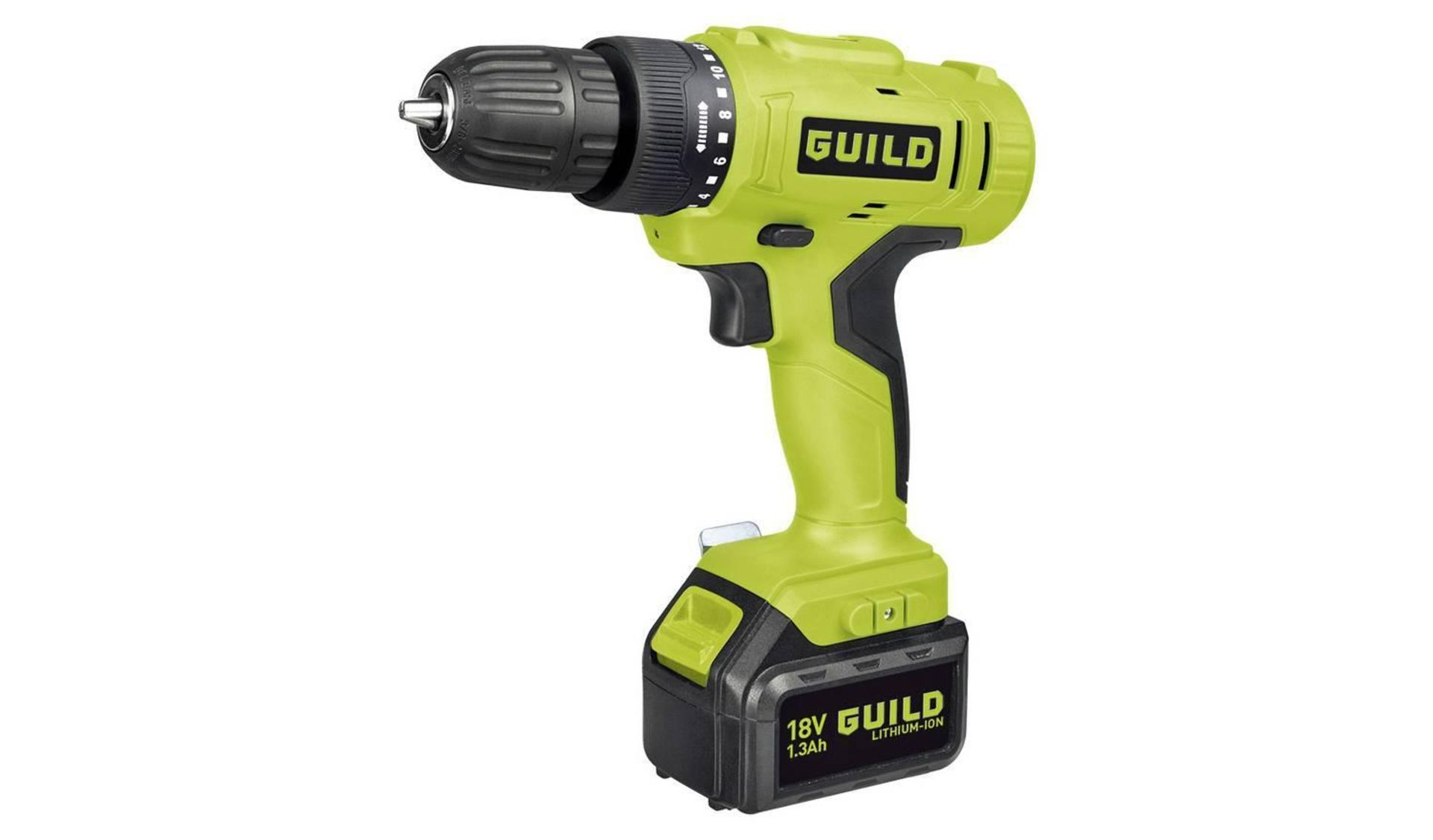 Guild 1.3AH Cordless Drill Driver - 18V, £40.00 RRP - Image 6 of 6