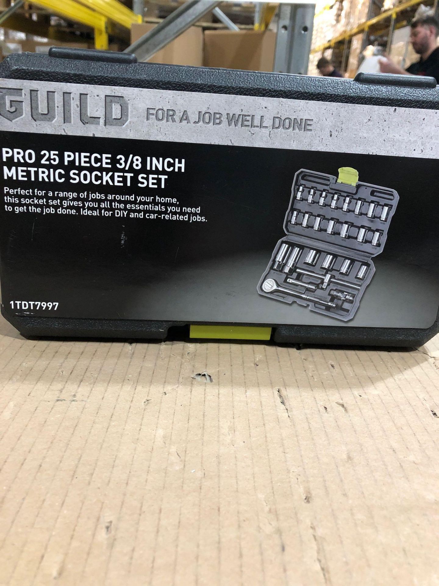 Guild 25 Piece 3/8 Inch Metric Socket Set 1TDT7997 604/1898 £18.00 RRP - Image 3 of 4