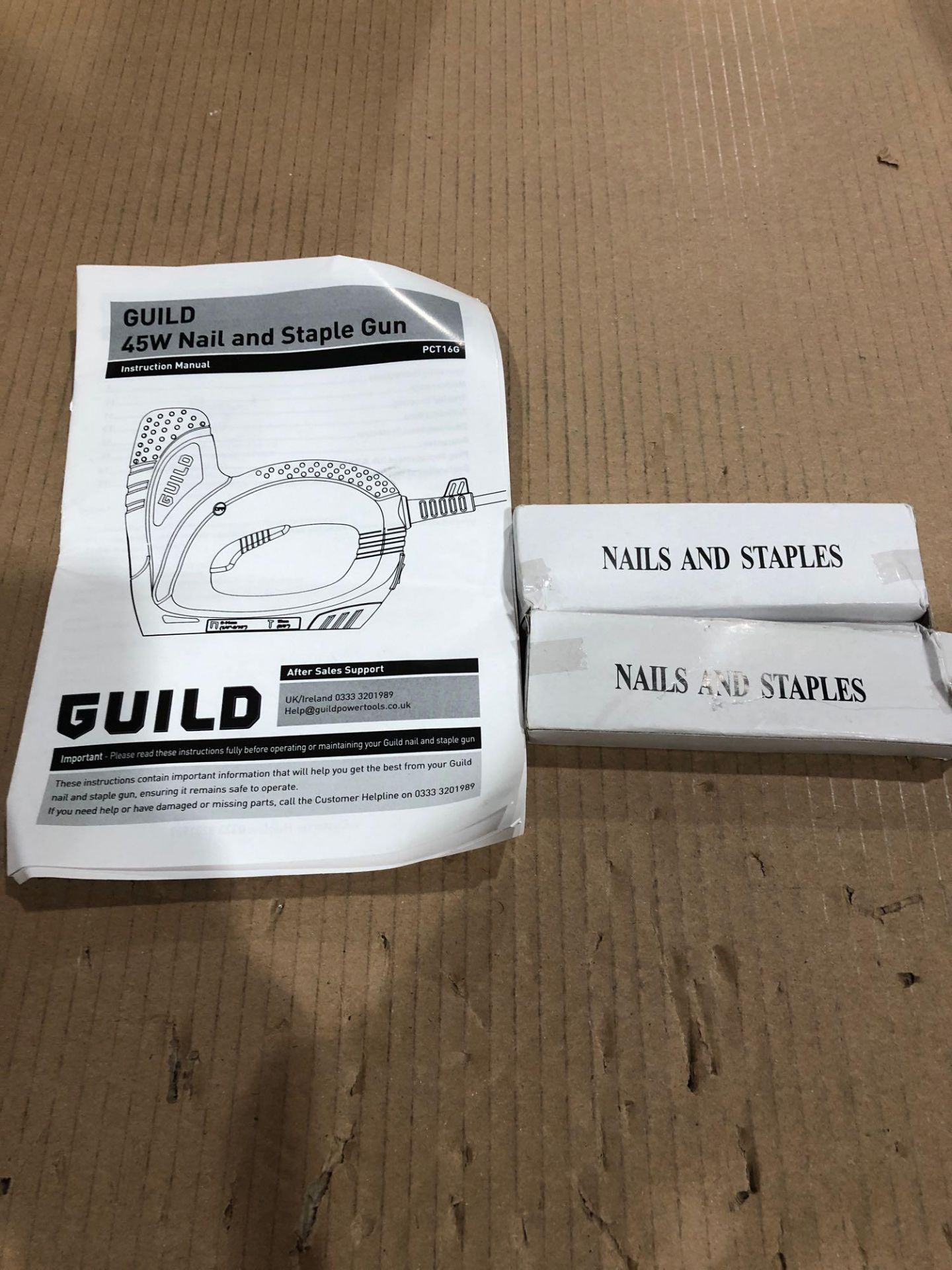 Guild Nail and Staple Gun PCT16G 620/2022 £20.00 RRP - Image 5 of 6